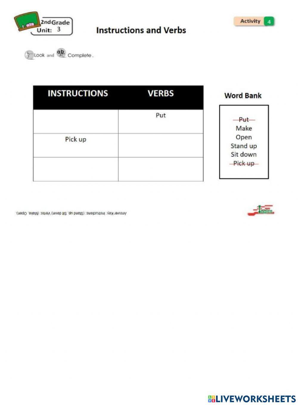 How to follow instructions