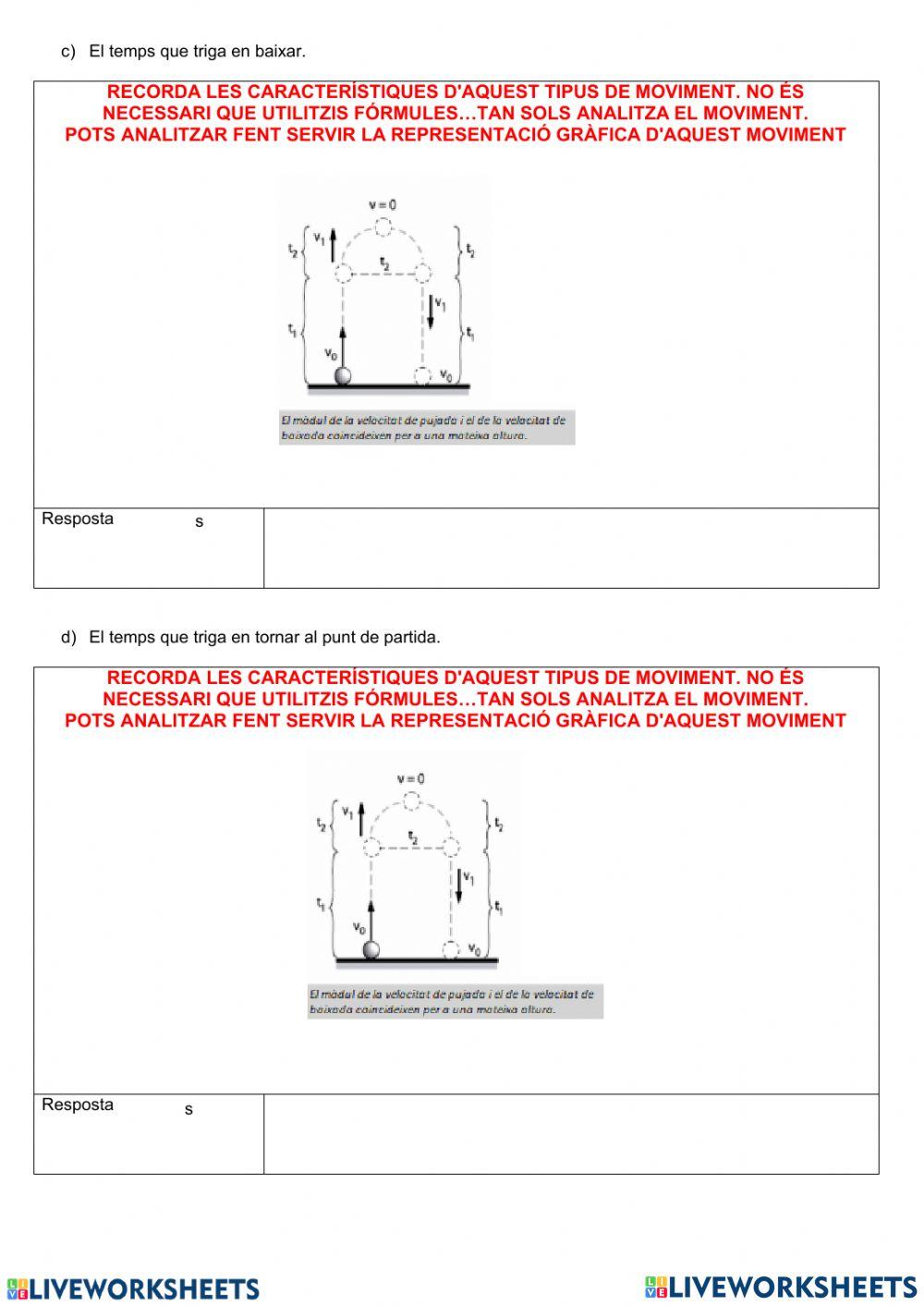 UD2. Moviment rectilini-moviment vertical