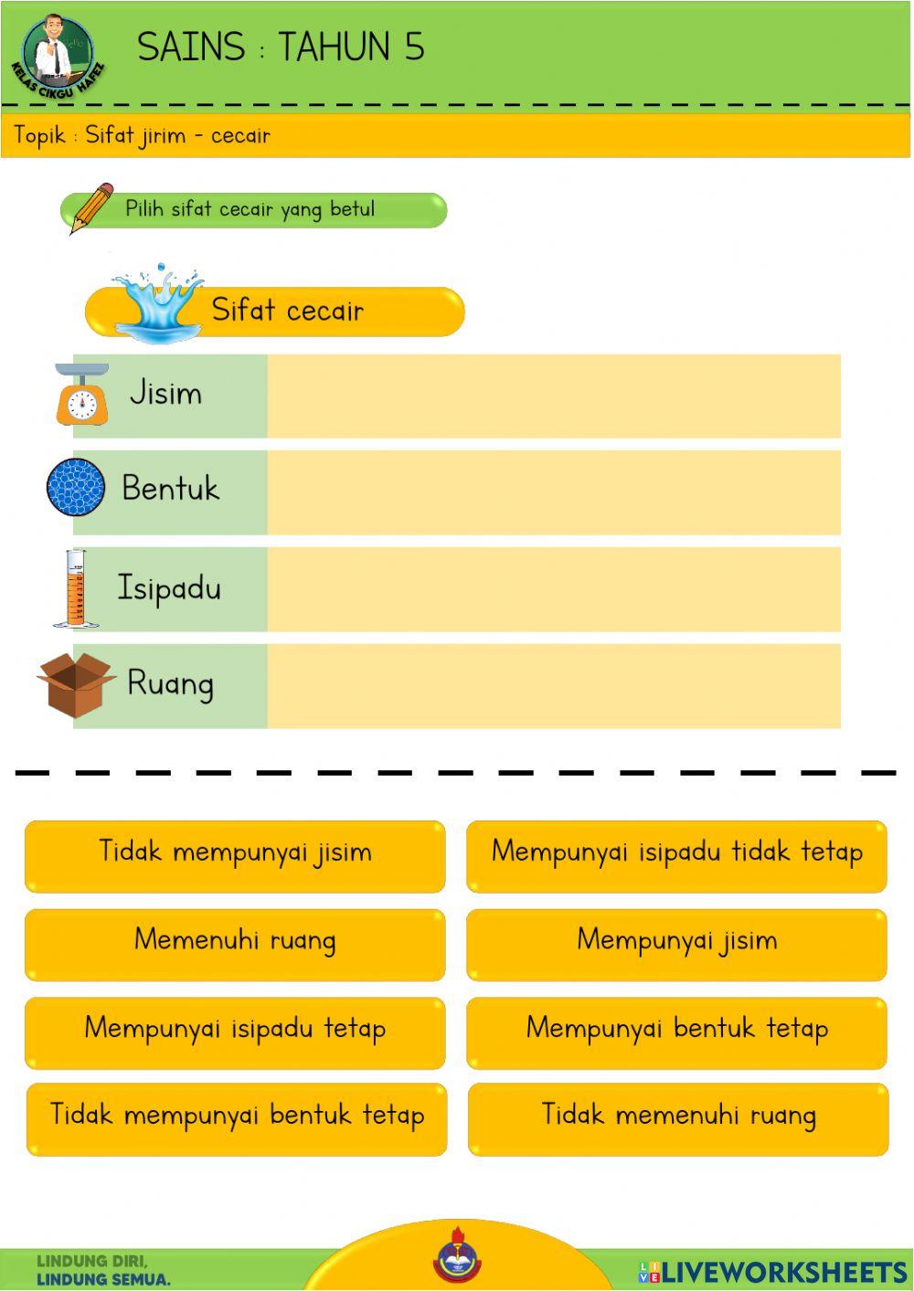 Sains T5 - Sifat cecair
