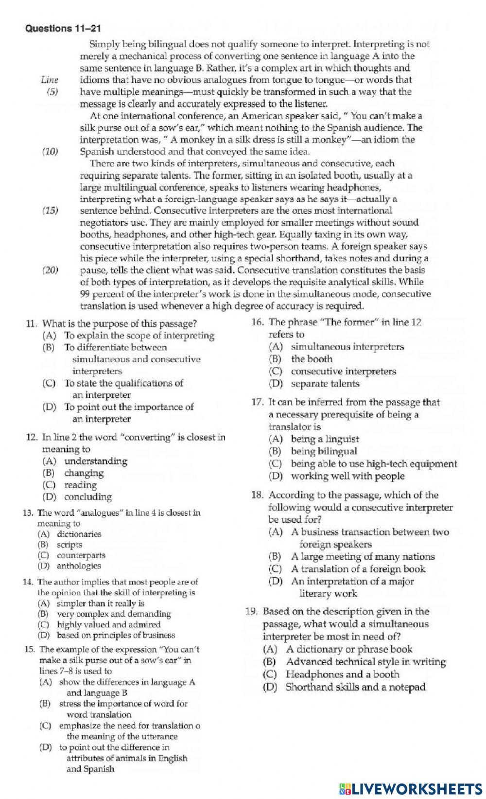 Redhelmann's practice 5 part 3