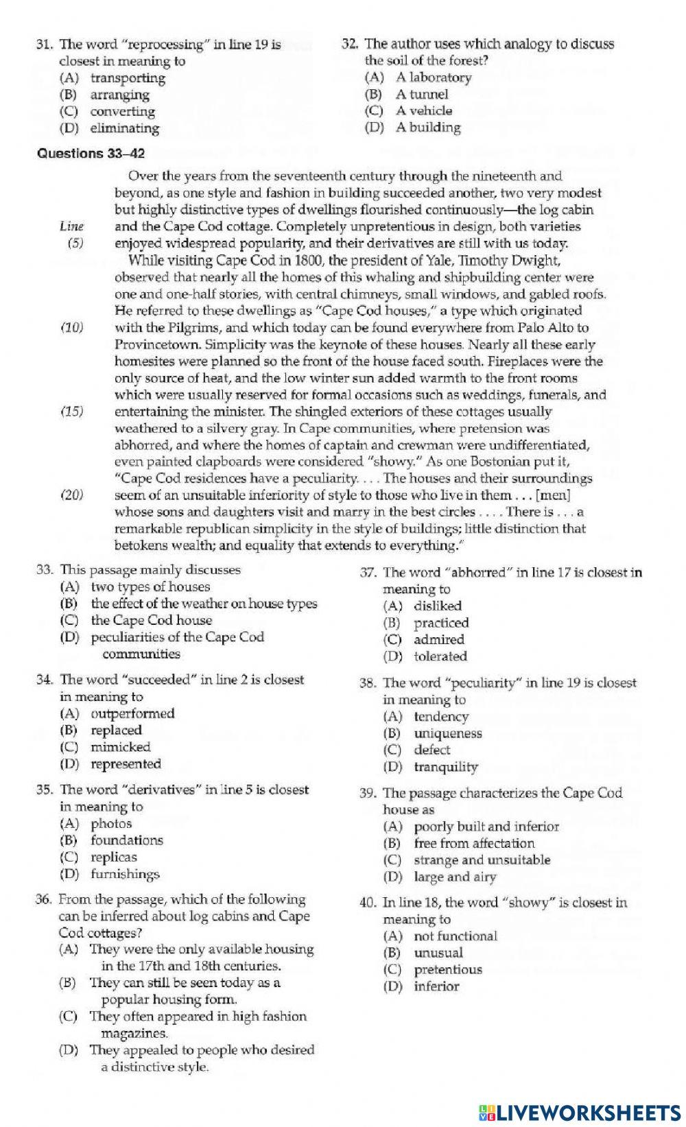 Redhelmann's practice 5 part 3