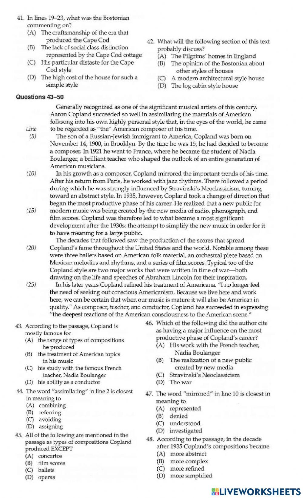Redhelmann's practice 5 part 3
