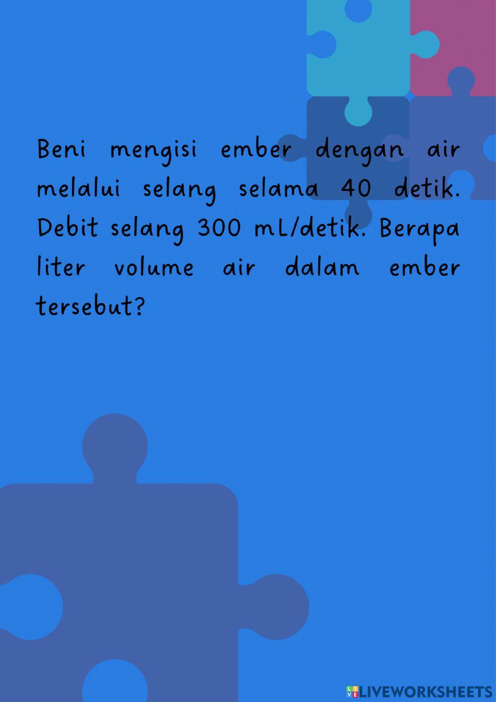 Lkpd interaktif soal latihan debit