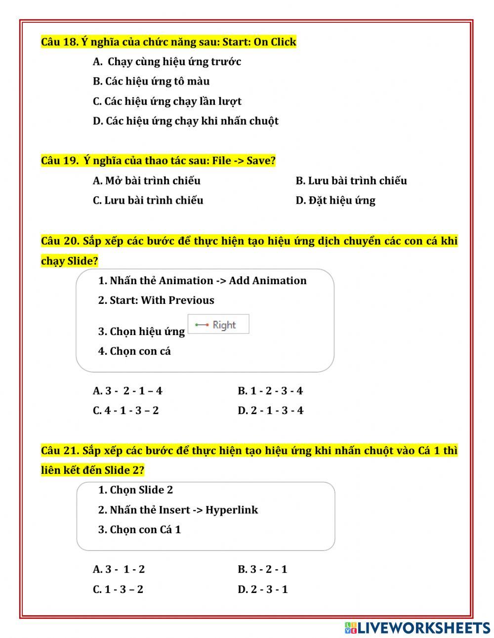 Khối 12 - Tuần 8