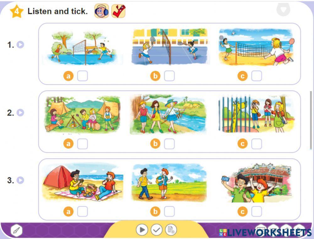 Unit 5: Where will you be this weekend?