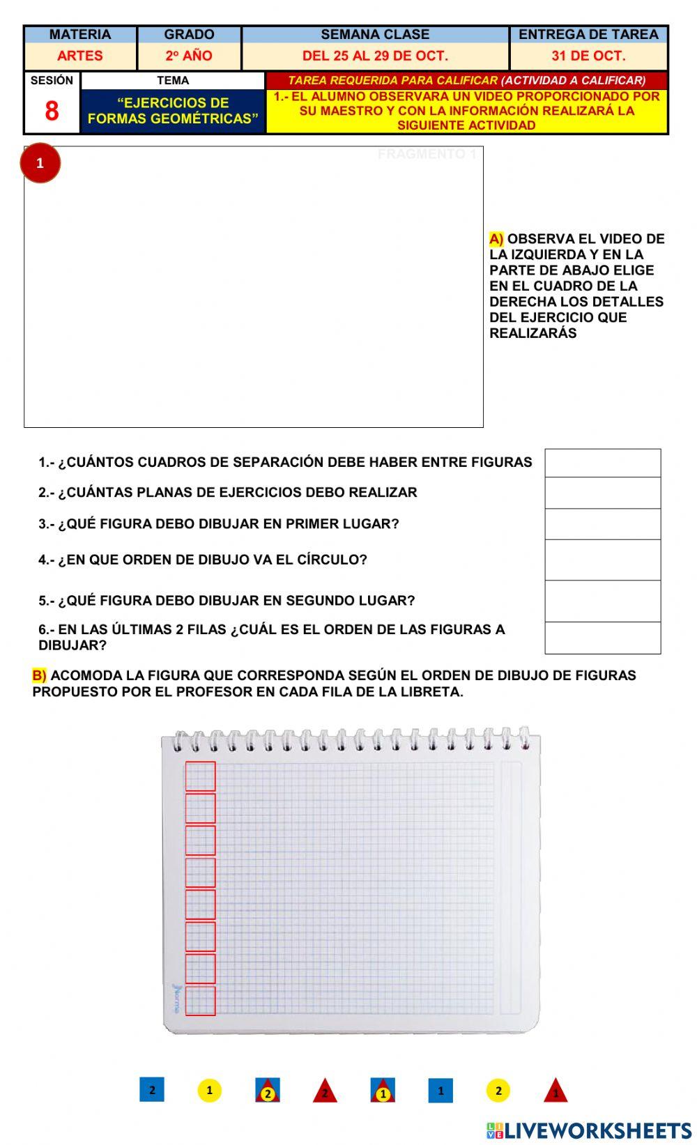 2o Ej. Dibujo Figuras Geométricas 2o Ej. Dibujo Figuras Geométricas