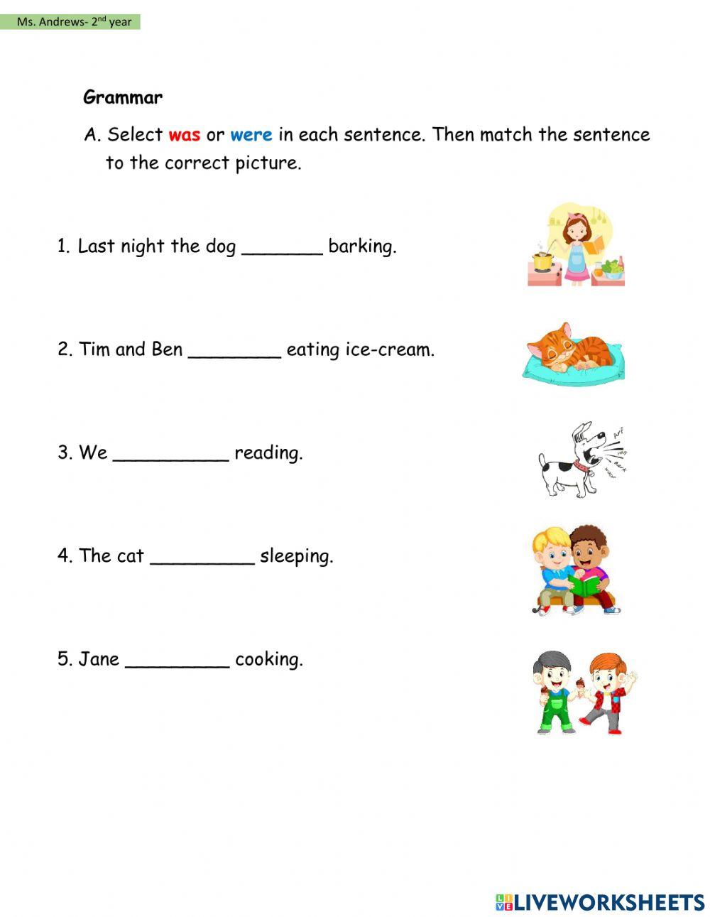 Term 1-Weekly Test Language Arts 3