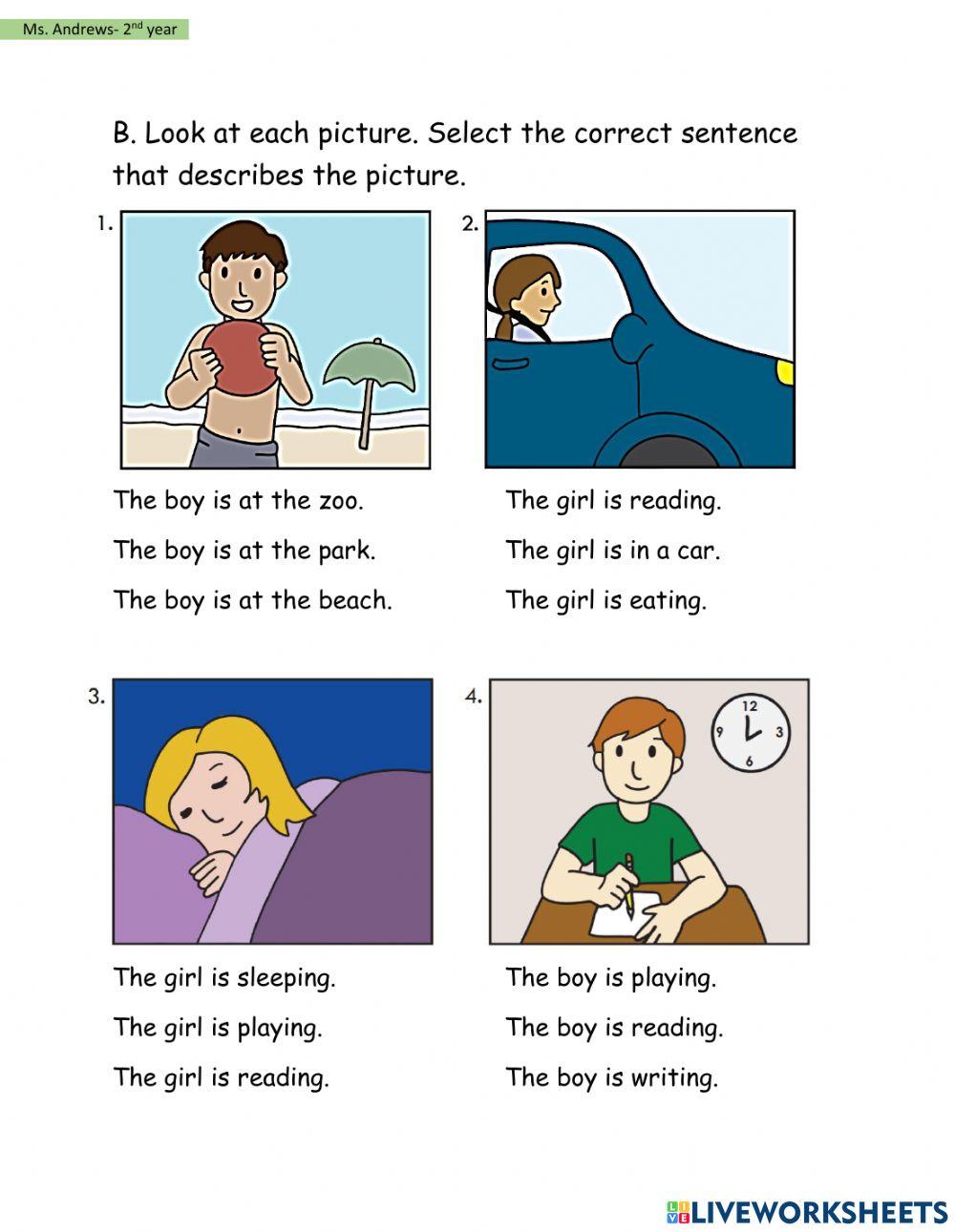 Term 1-Weekly Test Language Arts 3