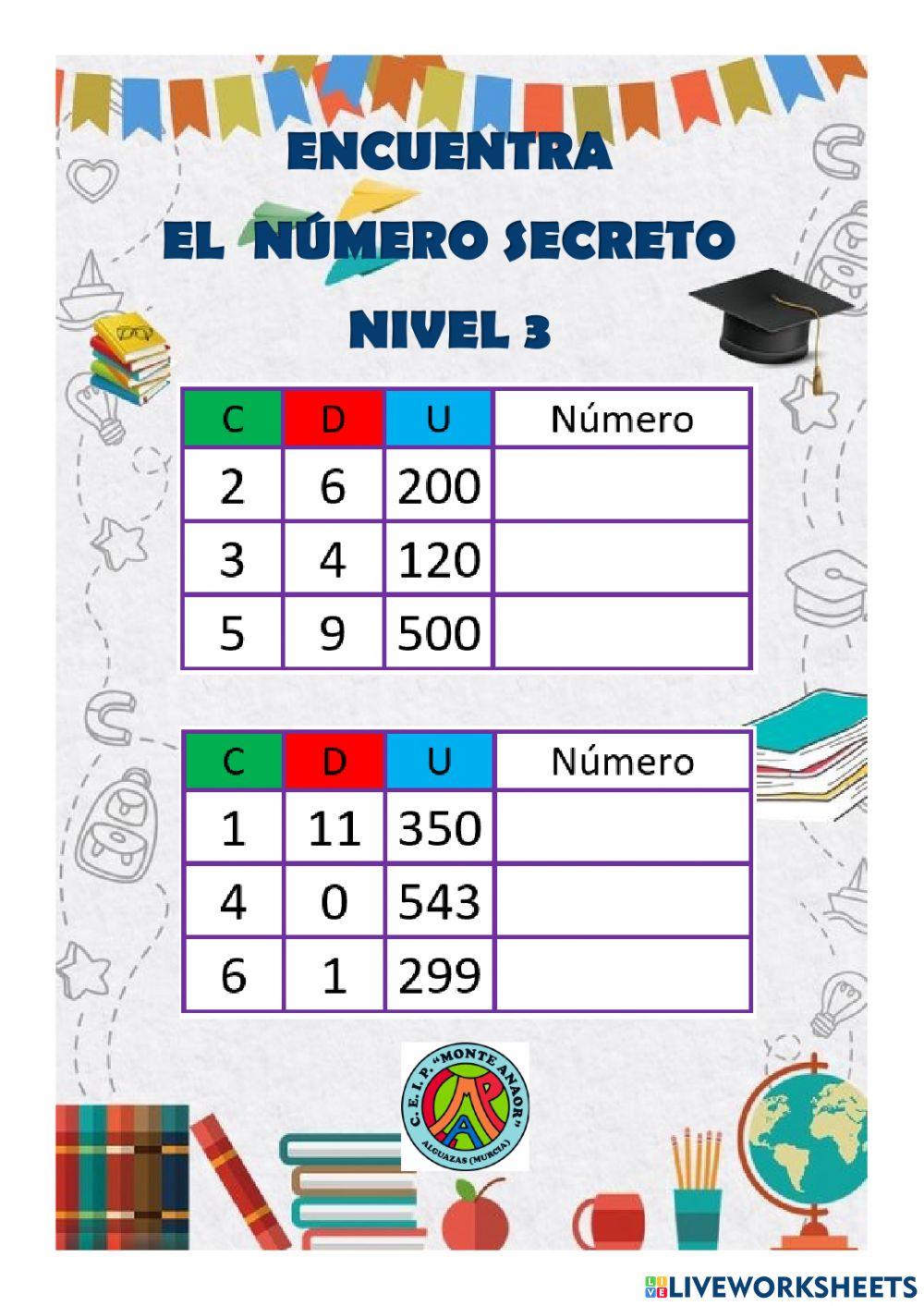 Composición de números 3