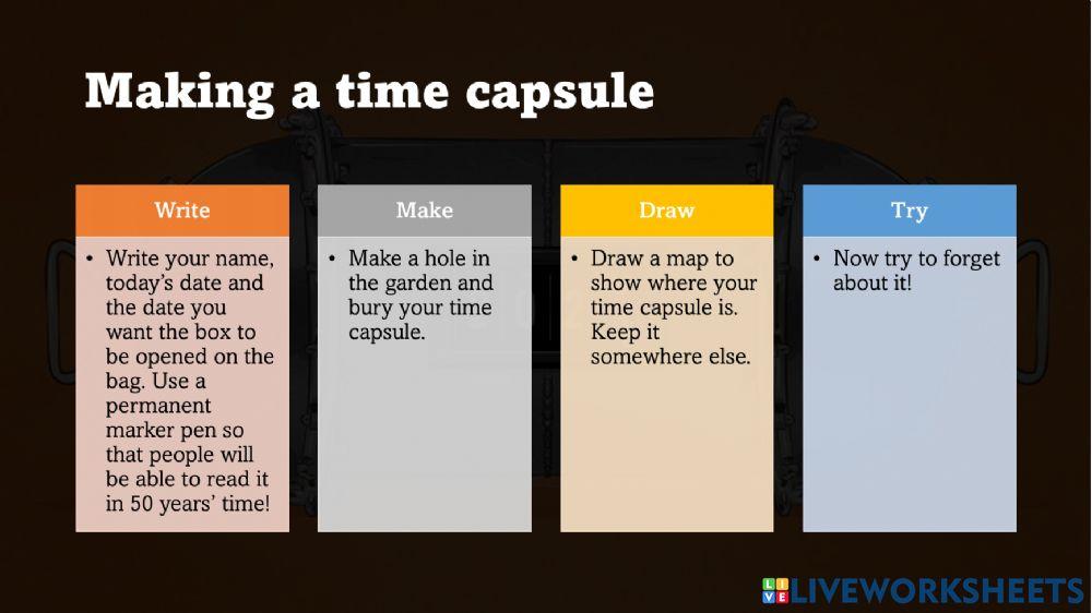 Unit 5: Let's Experiment 1