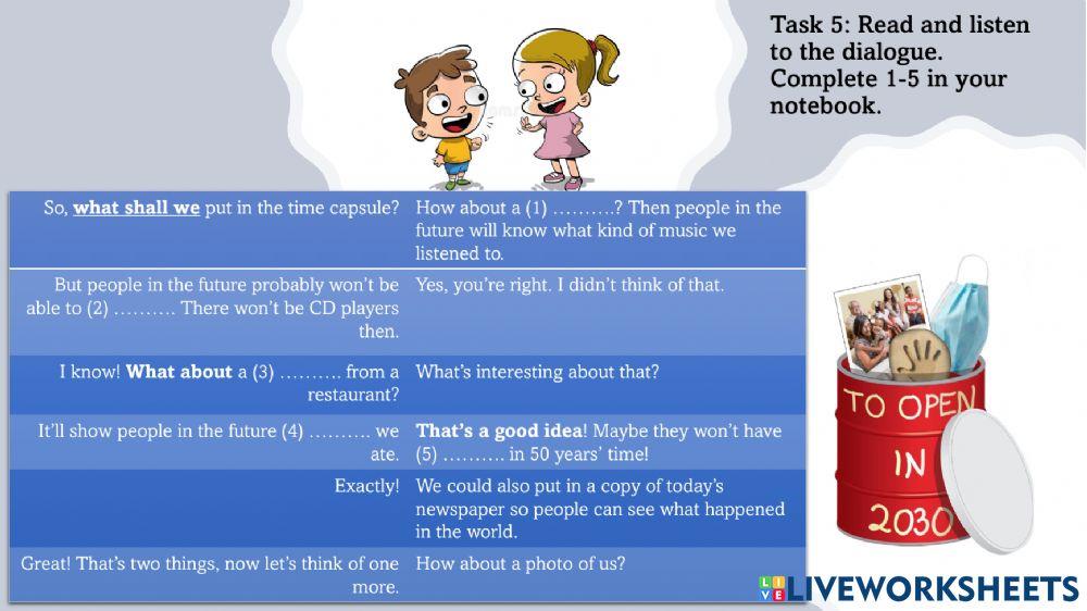 Unit 5: Let's Experiment 2