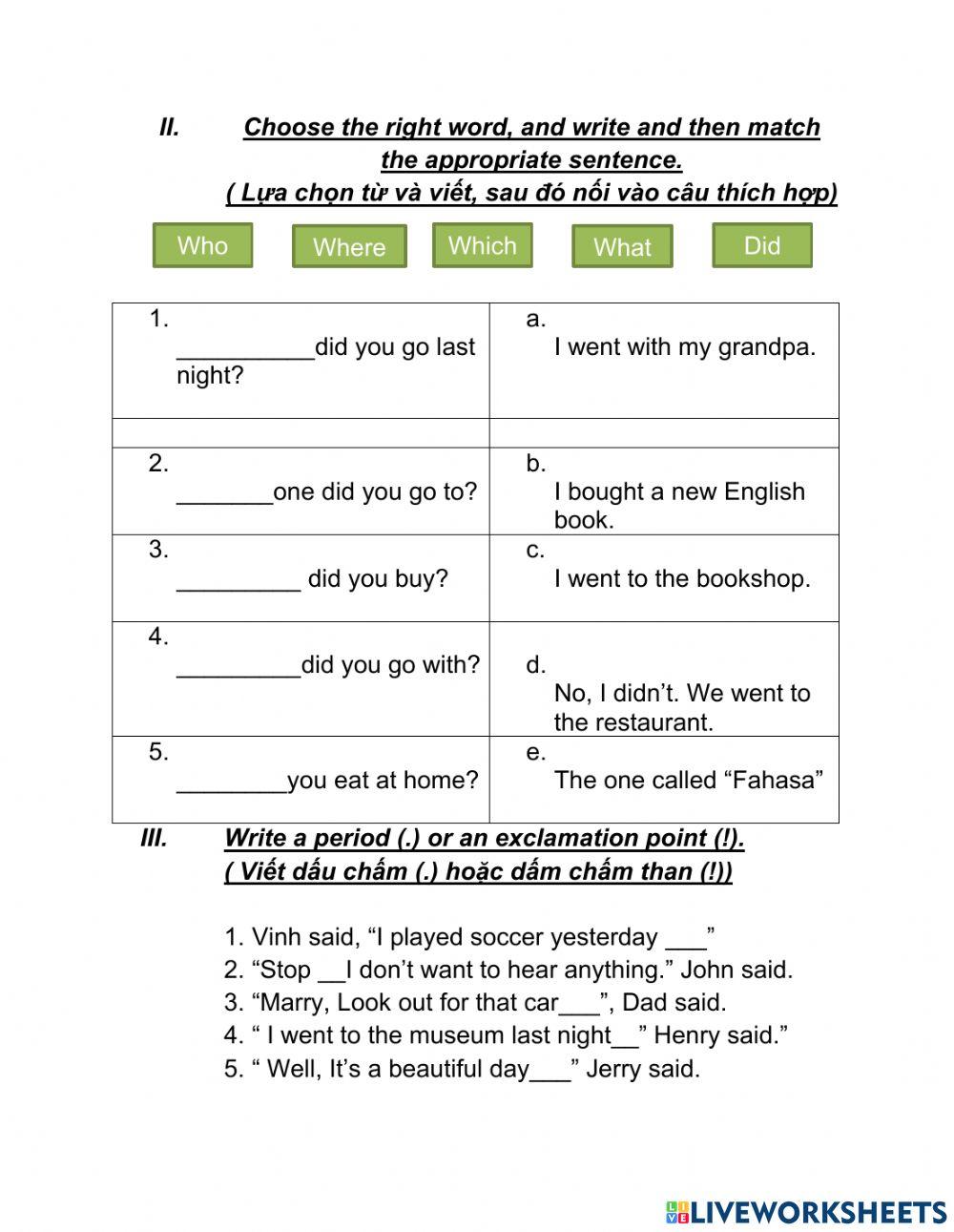 Unit 5 the dinosaur museum lesson 3-6