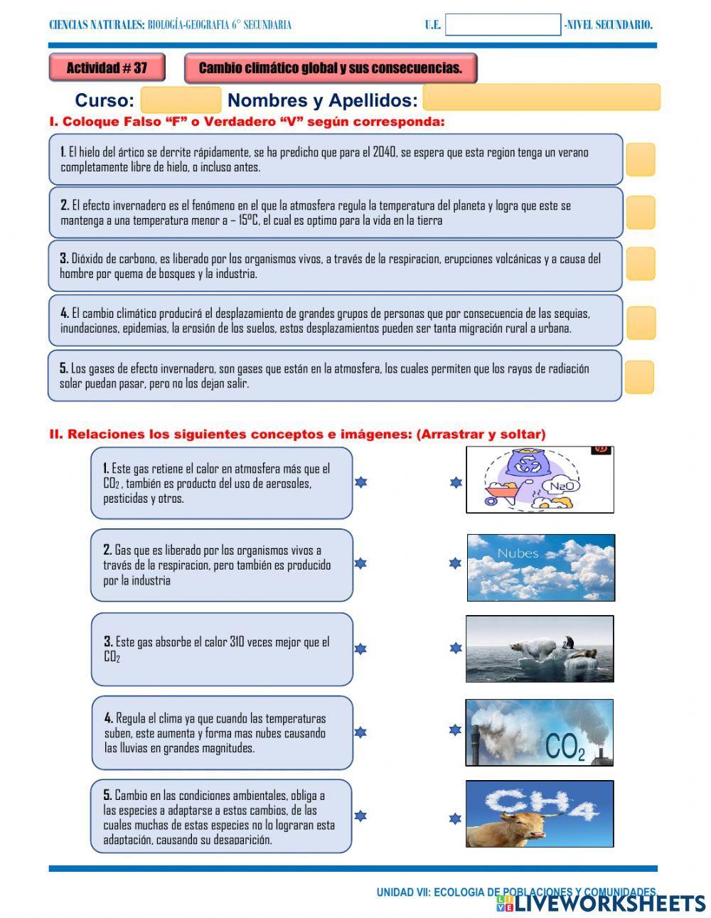 37. Cambio climatico