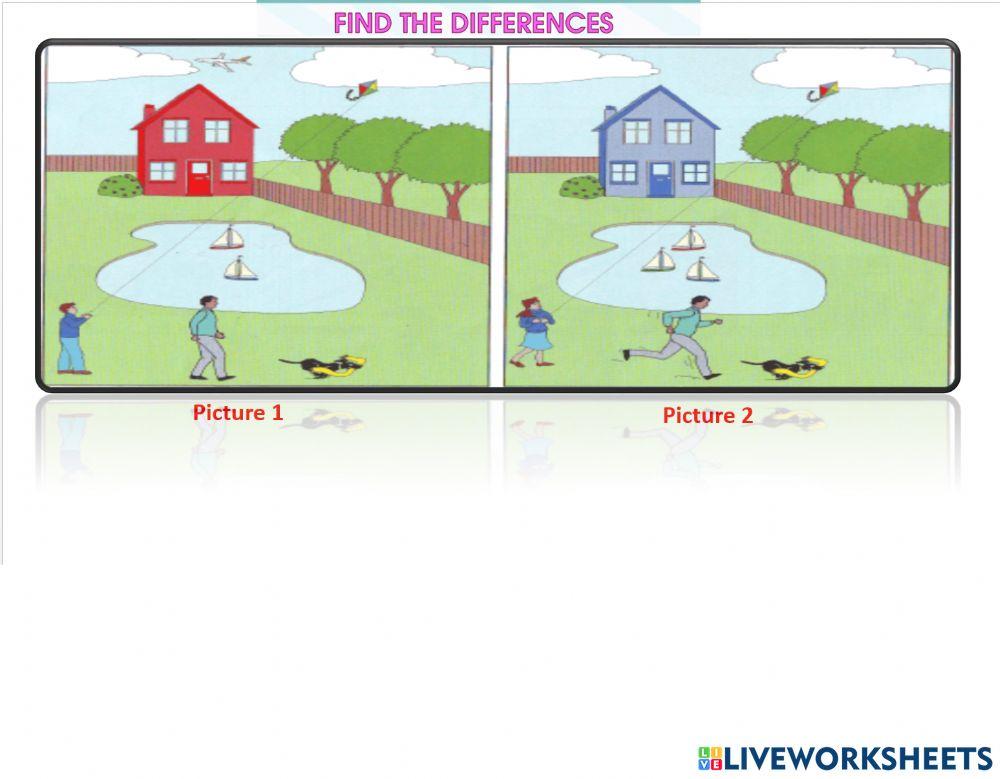 1582863 | Find the differences | GS ENGLISH HỒ CHÍ MINH