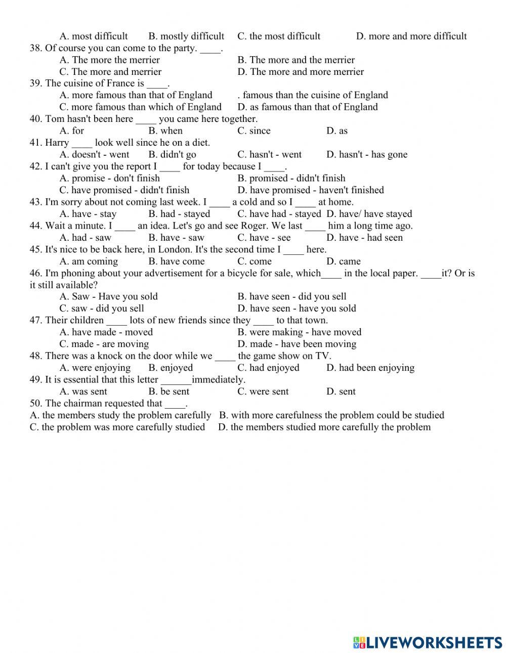 Đề cương ôn thi hk1 khối 12