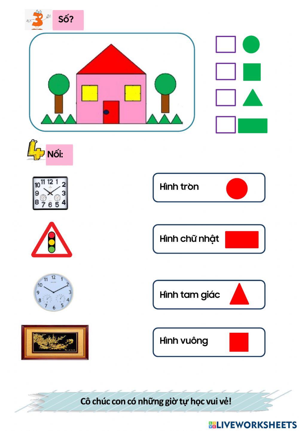 Môn Toán. Phiếu cuối tuần 8