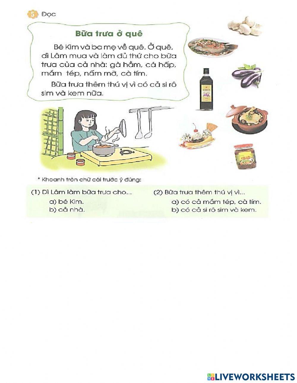 Bài tập tuần 9 ( Tiếng )