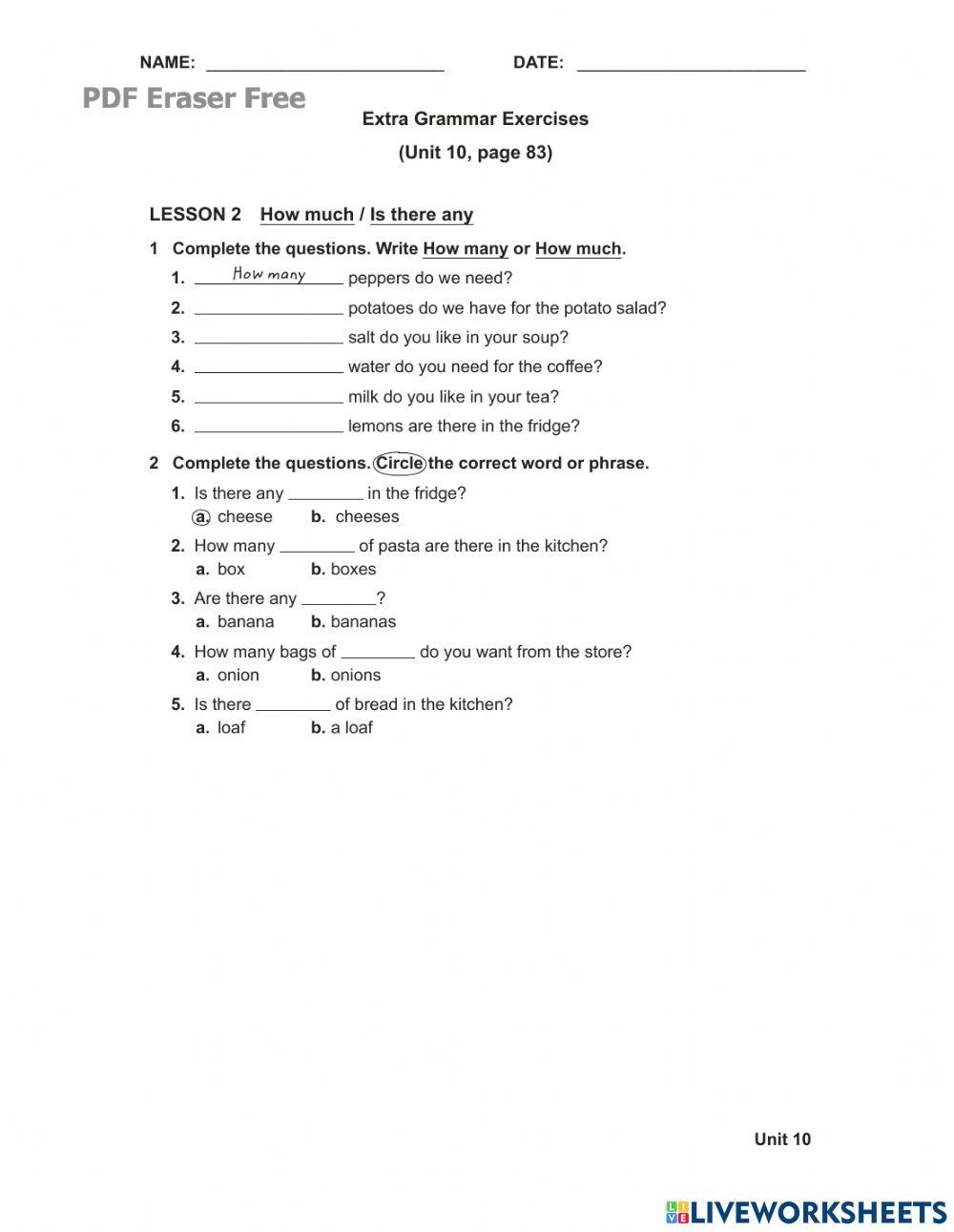 TNFEXTRAGRAMMARUNIT10