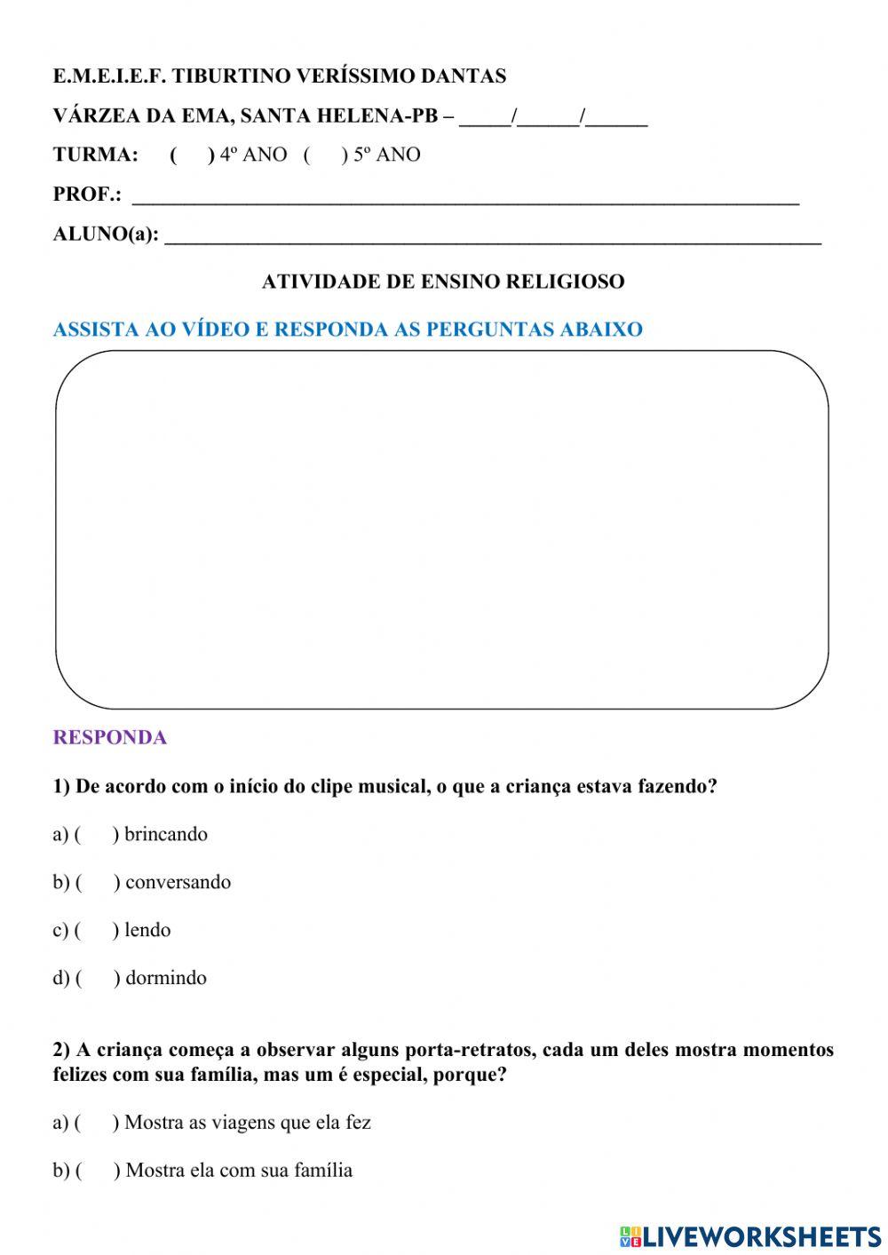 Sentimentos e esperança