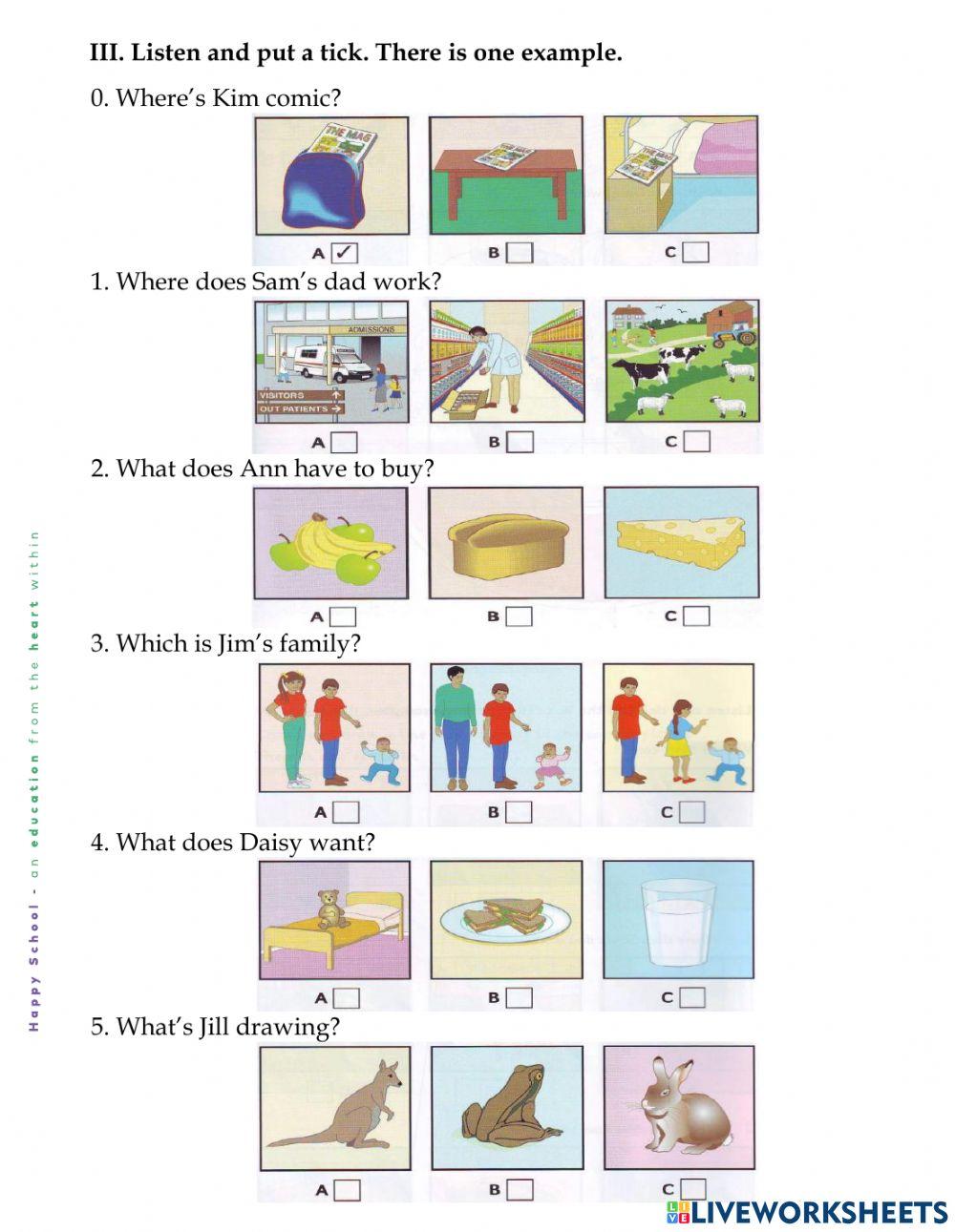 MIDTERM I-Listening 1