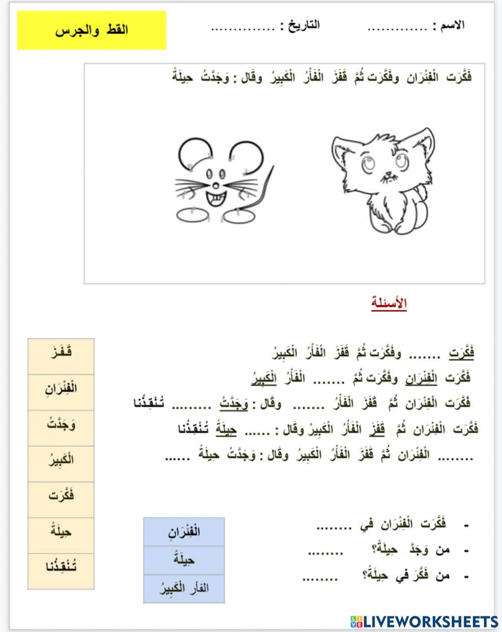 القط والجرس