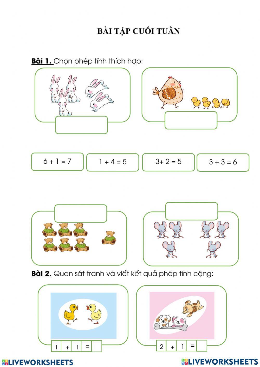 Ôn tập Toán tuần 7