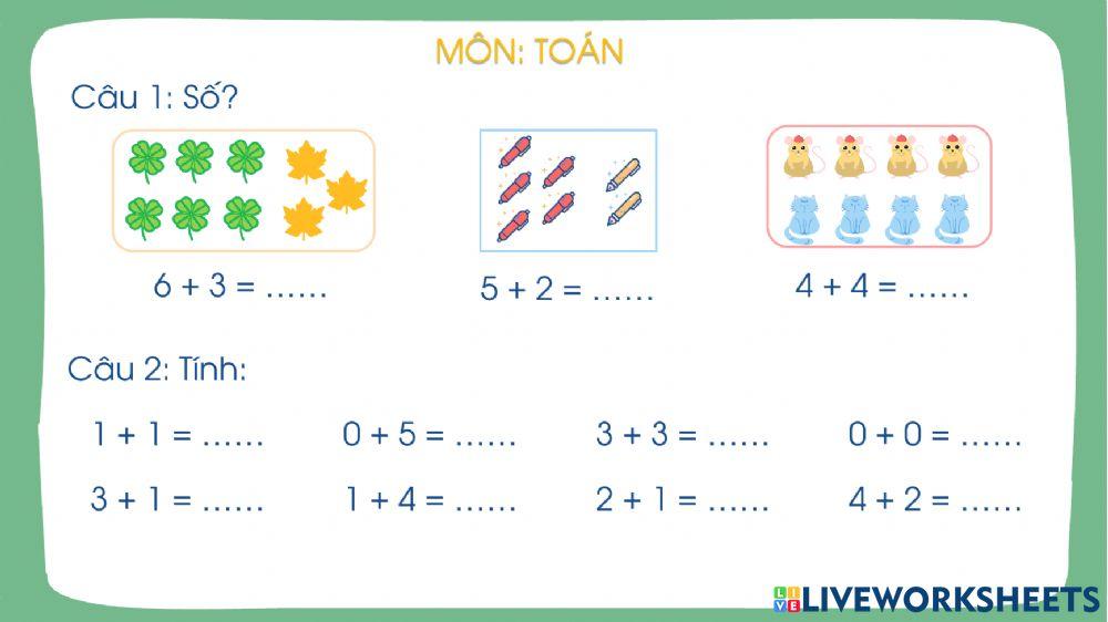 Phiếu ôn tập cuối tuần 6