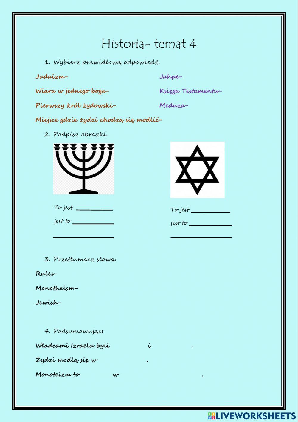 Historia- temat4