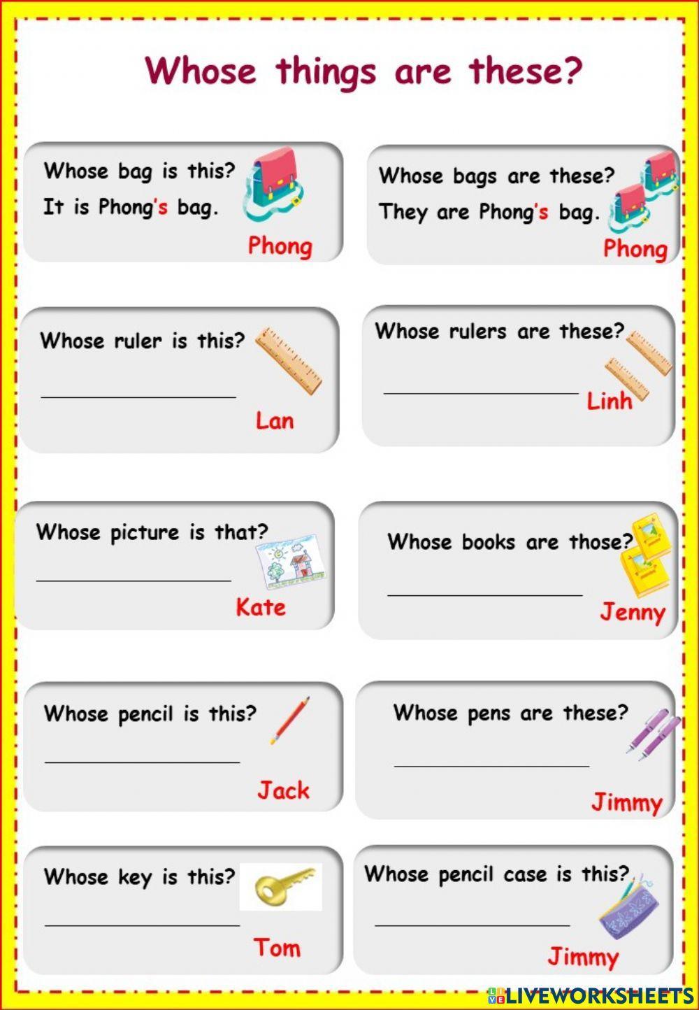 Worksheet Live Worksheets this-that-these-those-in-hindi-how-to-use-in-english-sentences