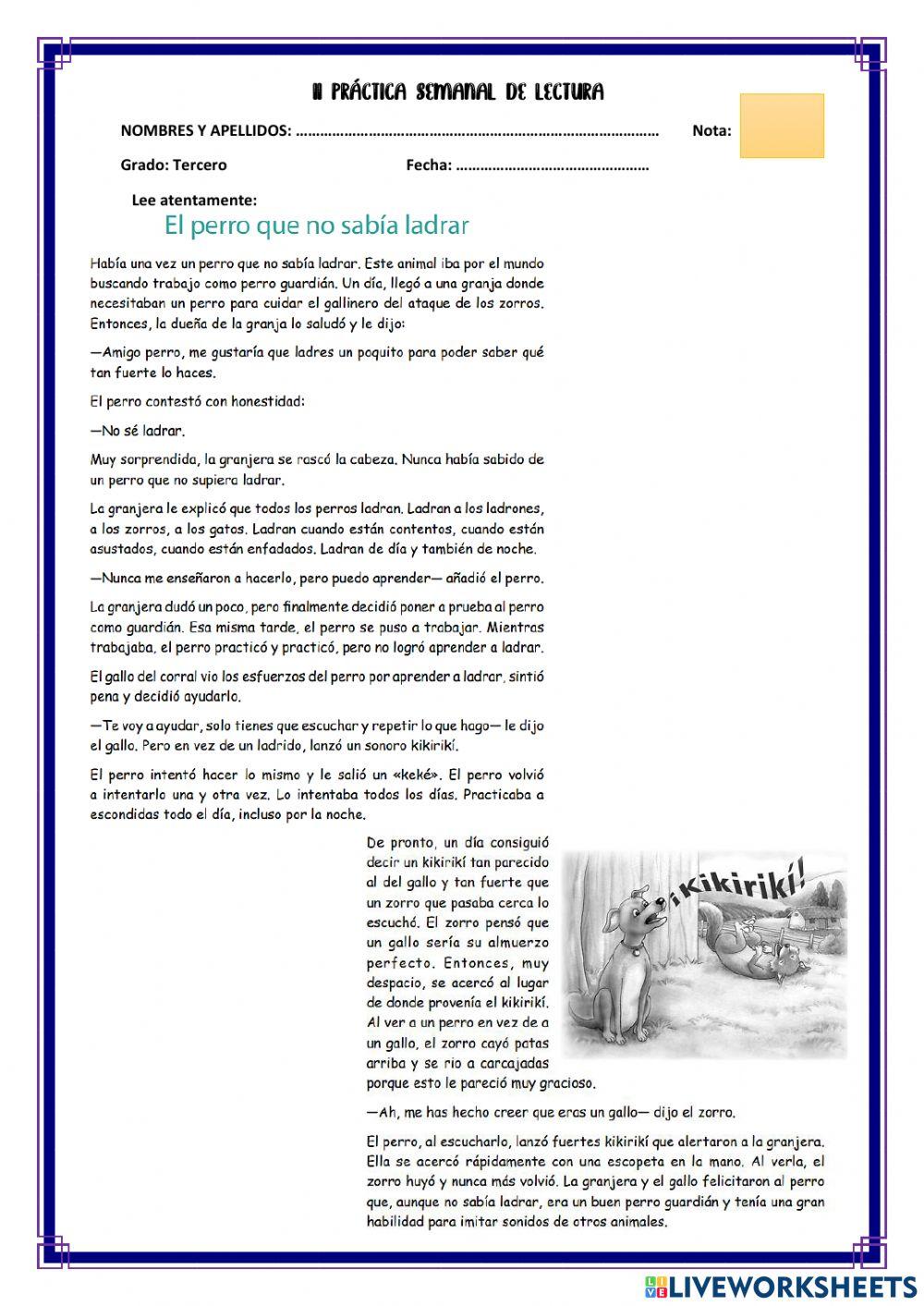 Ii practica de lectura