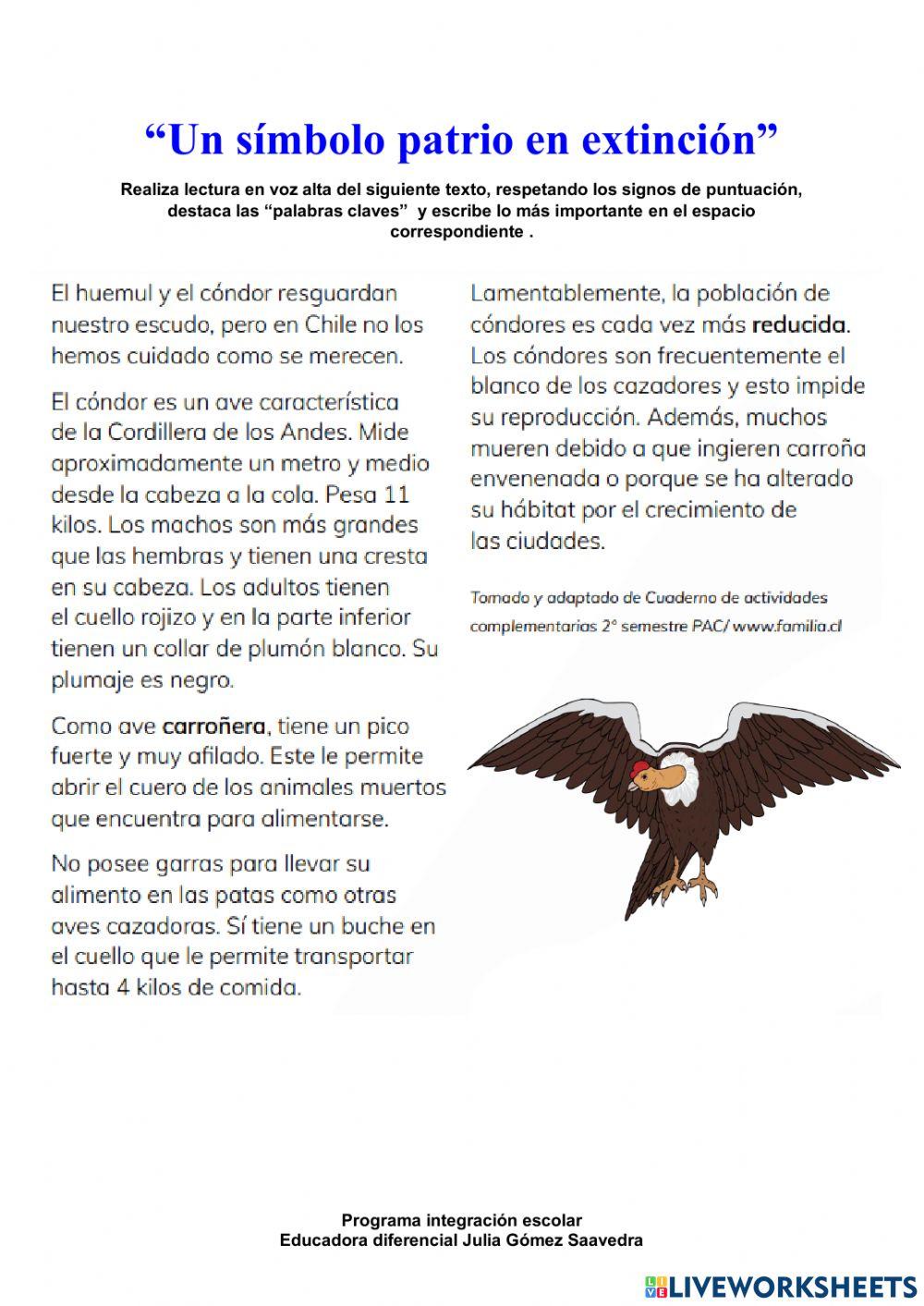 Símbolos patrios en extinsión