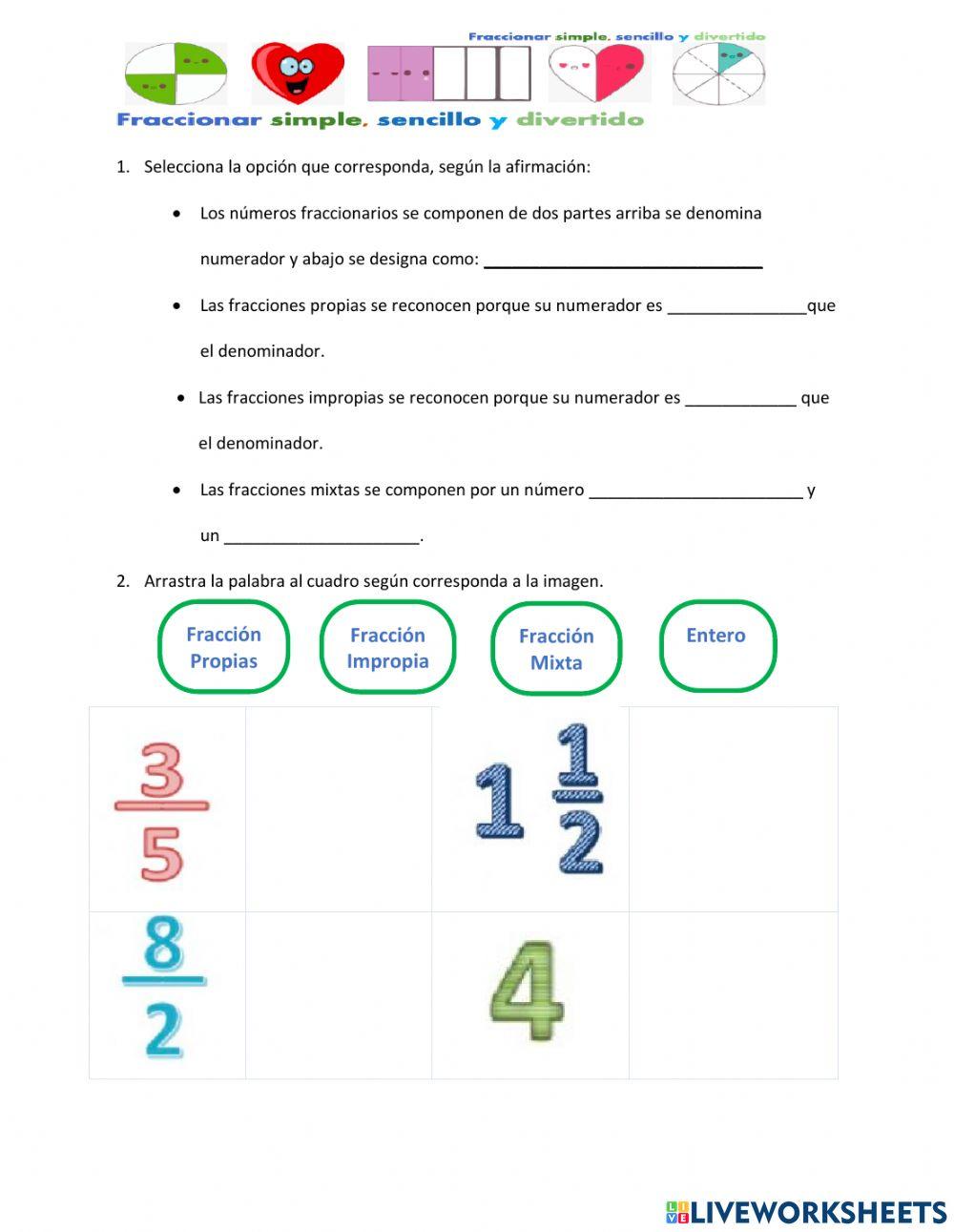 Taller Propias-Impropias-Mixtas