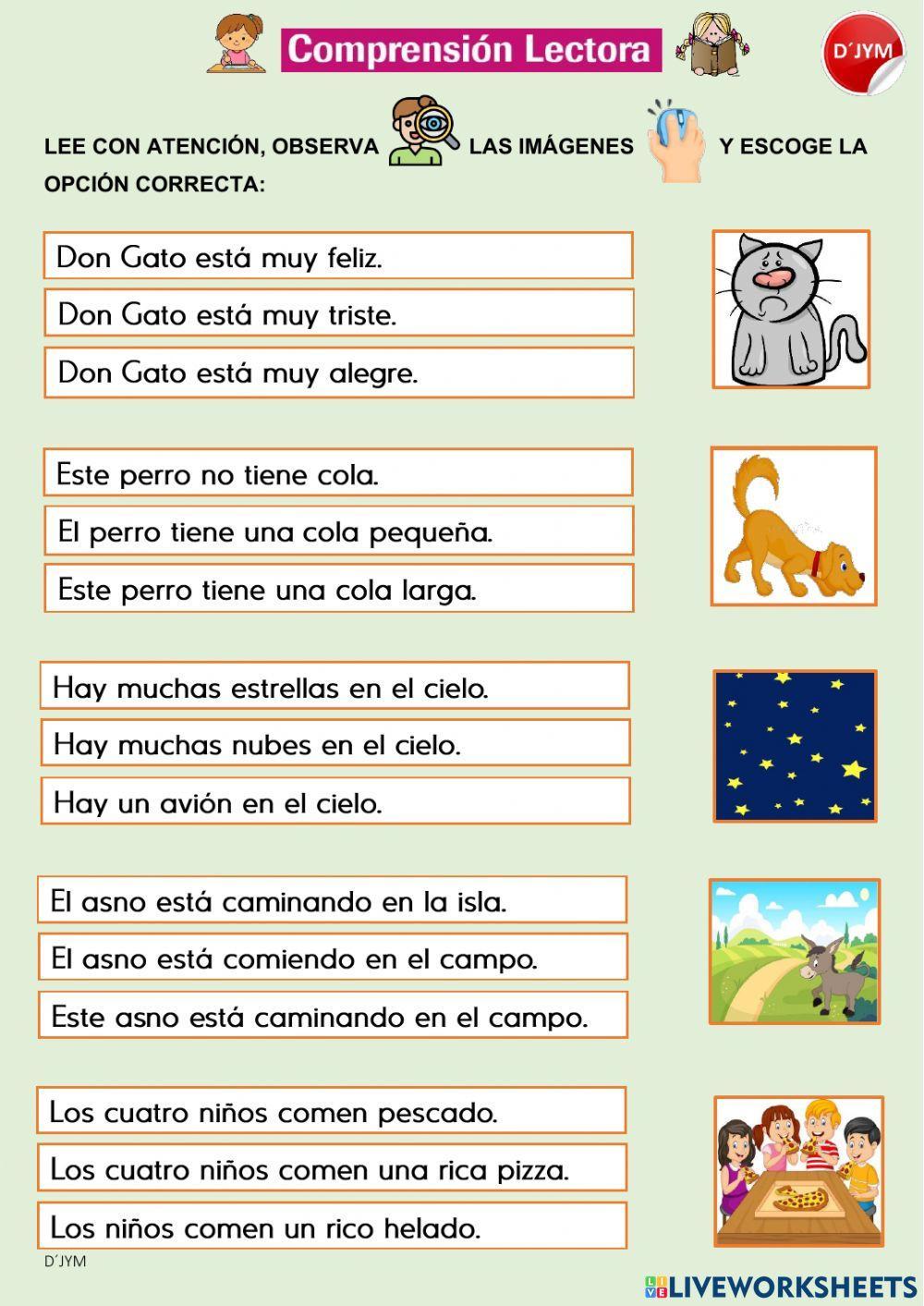 Comprensión Lectora