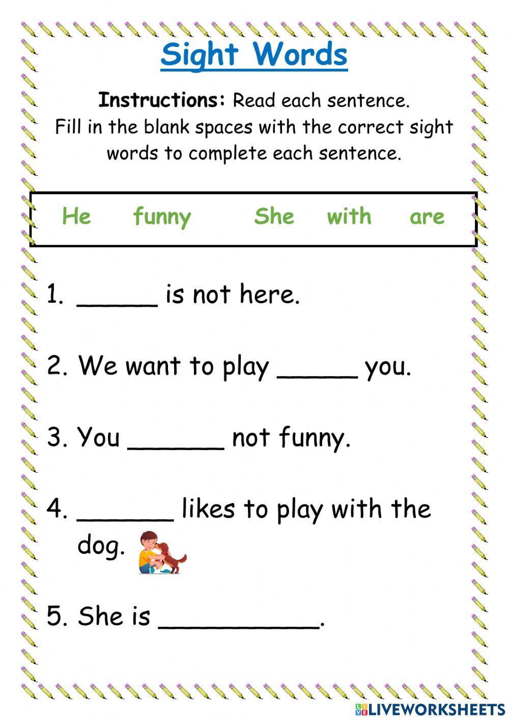 Sight Words