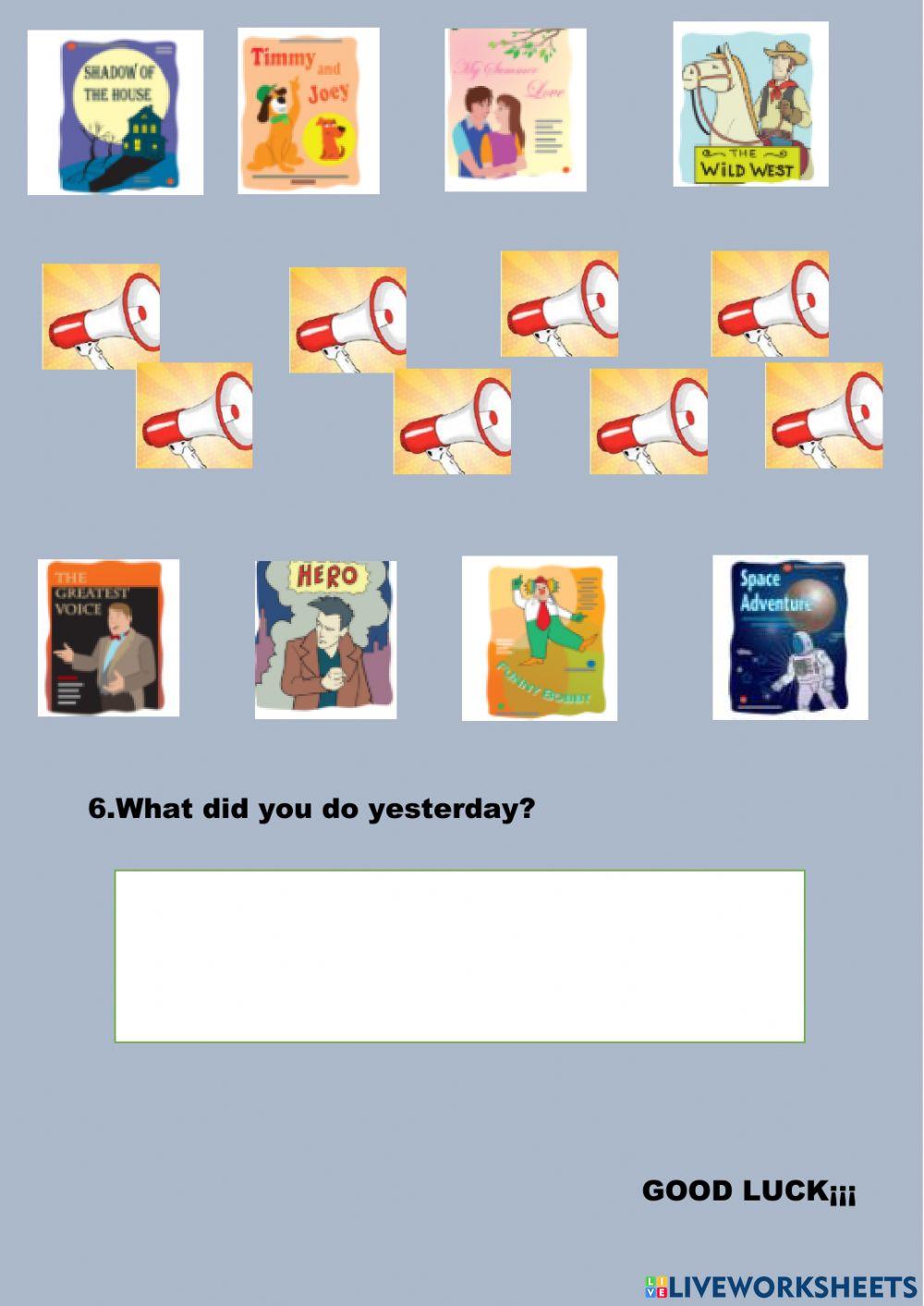 ENGLISH III BIMESTER-SEXTO GRADO