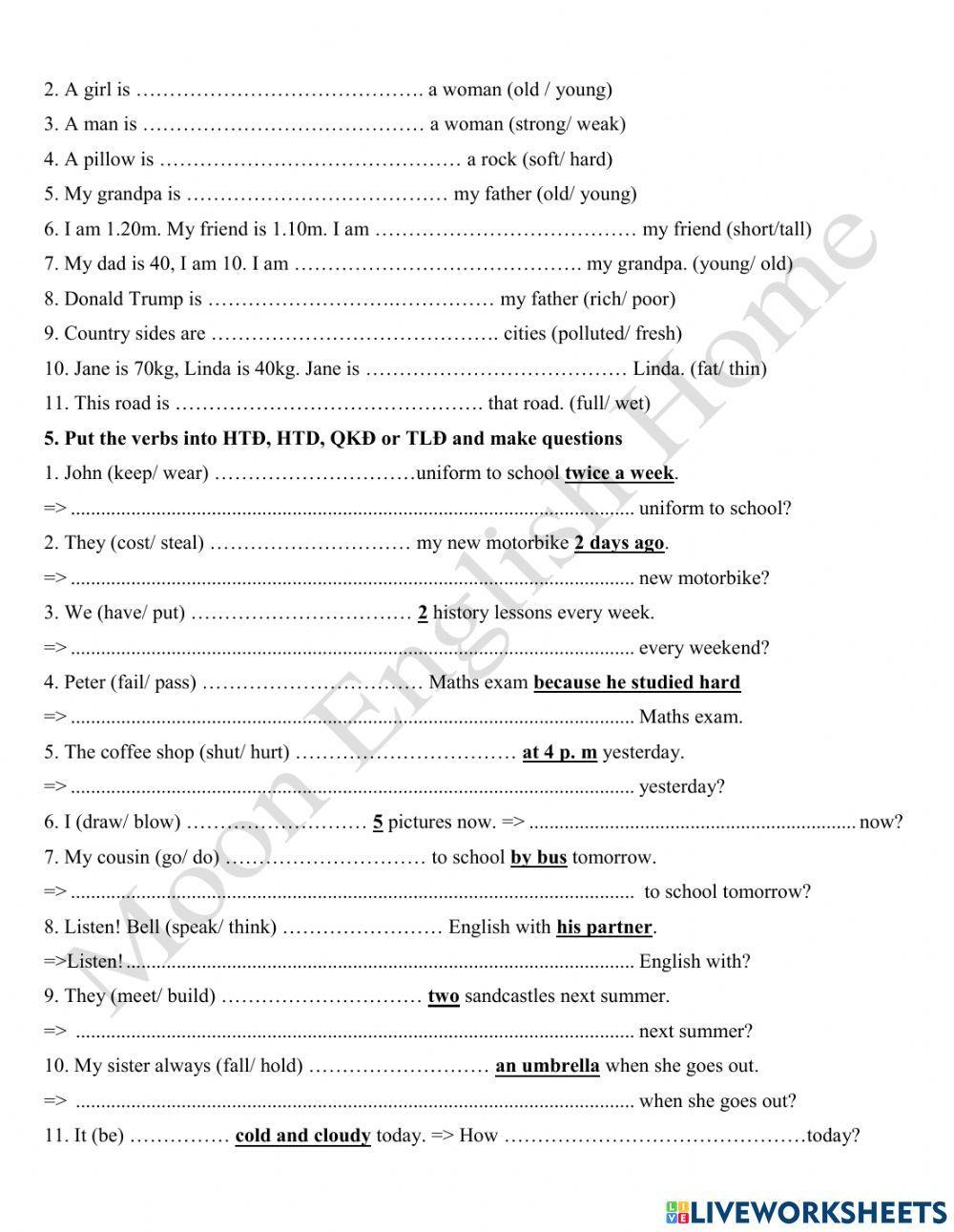 0310 Grade 4 so sánh hơn beginning