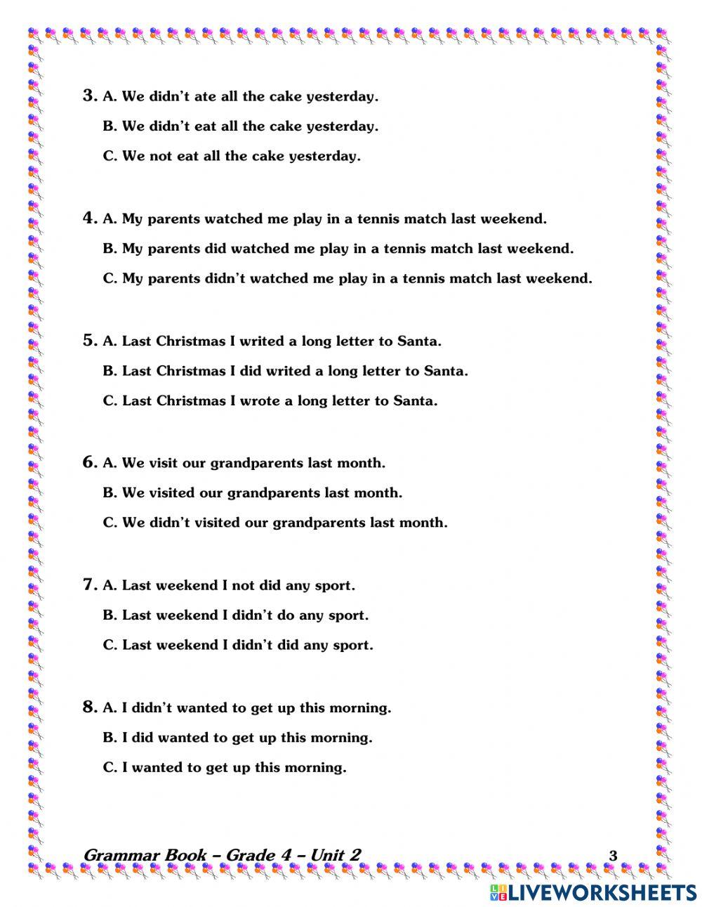Grade4-GrammarBook-W5-PastSimple-Irregular1