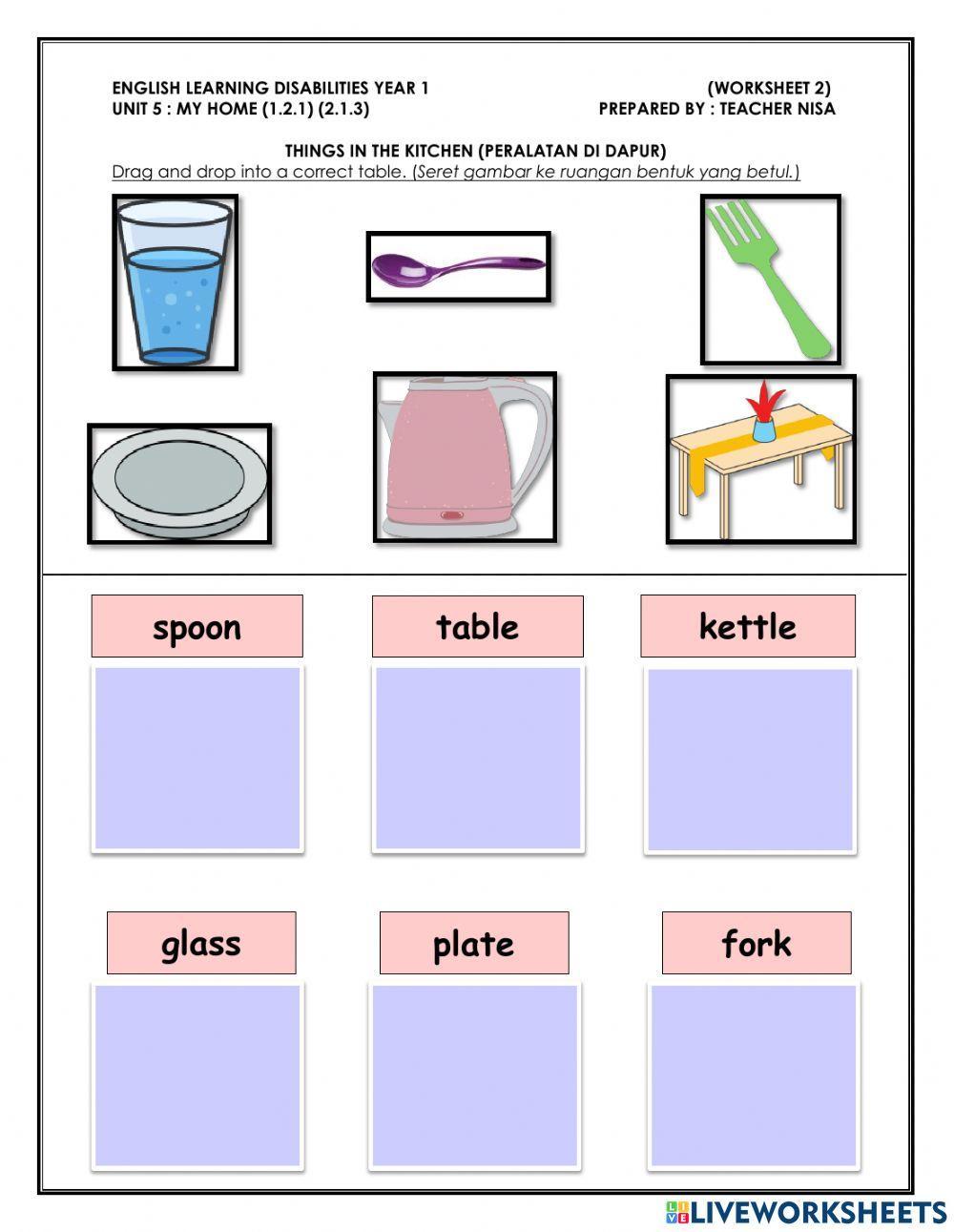 Year1-Unit5-My Home-W2(Living Room & Kitchen)