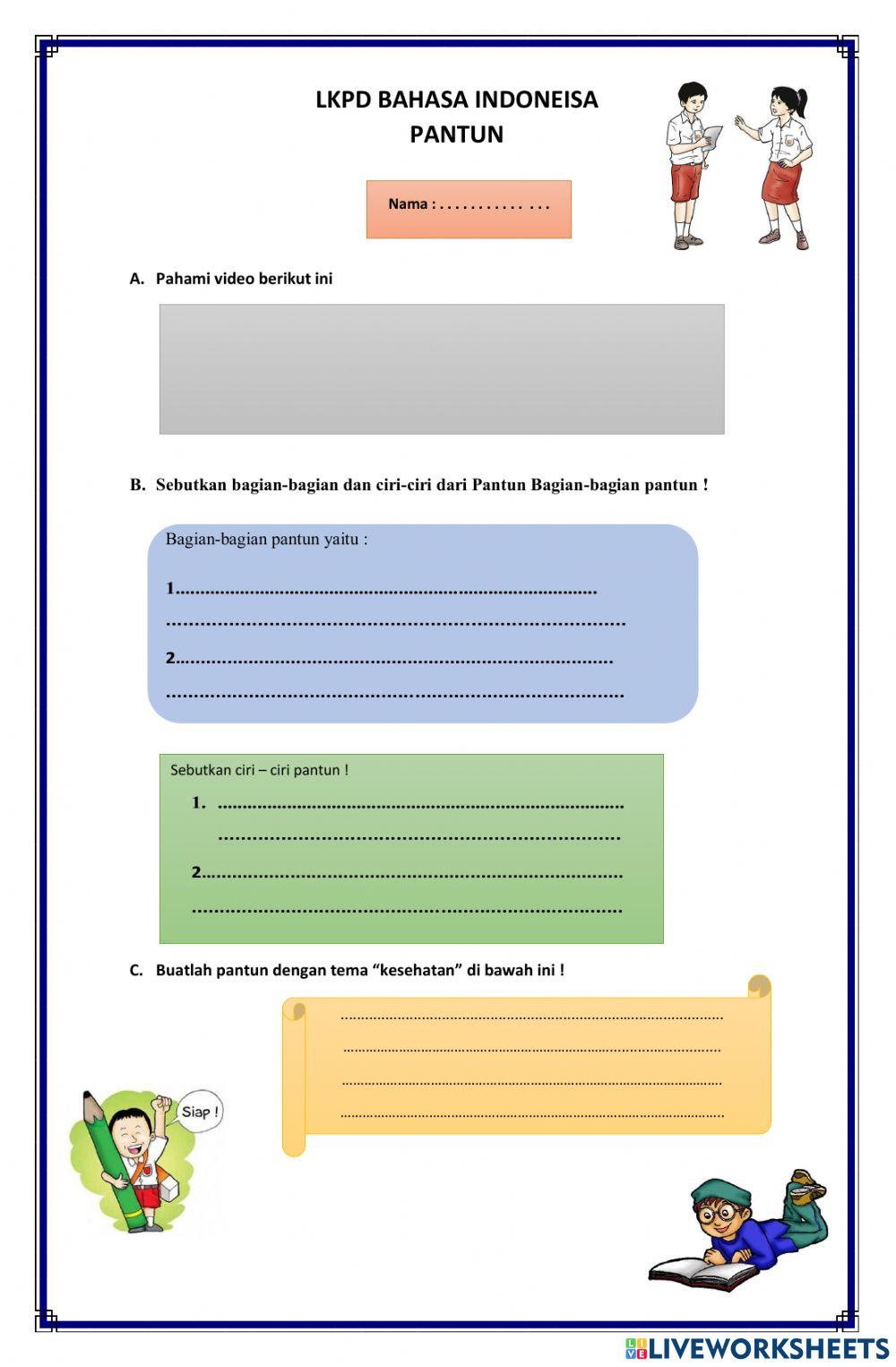 LKPD Bahasa Indonesia