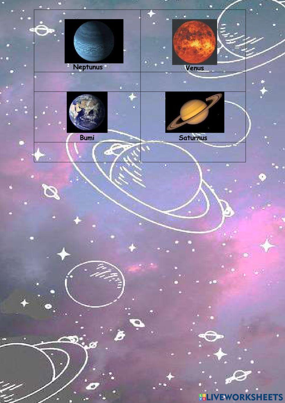 Tata surya kelas 6 sd