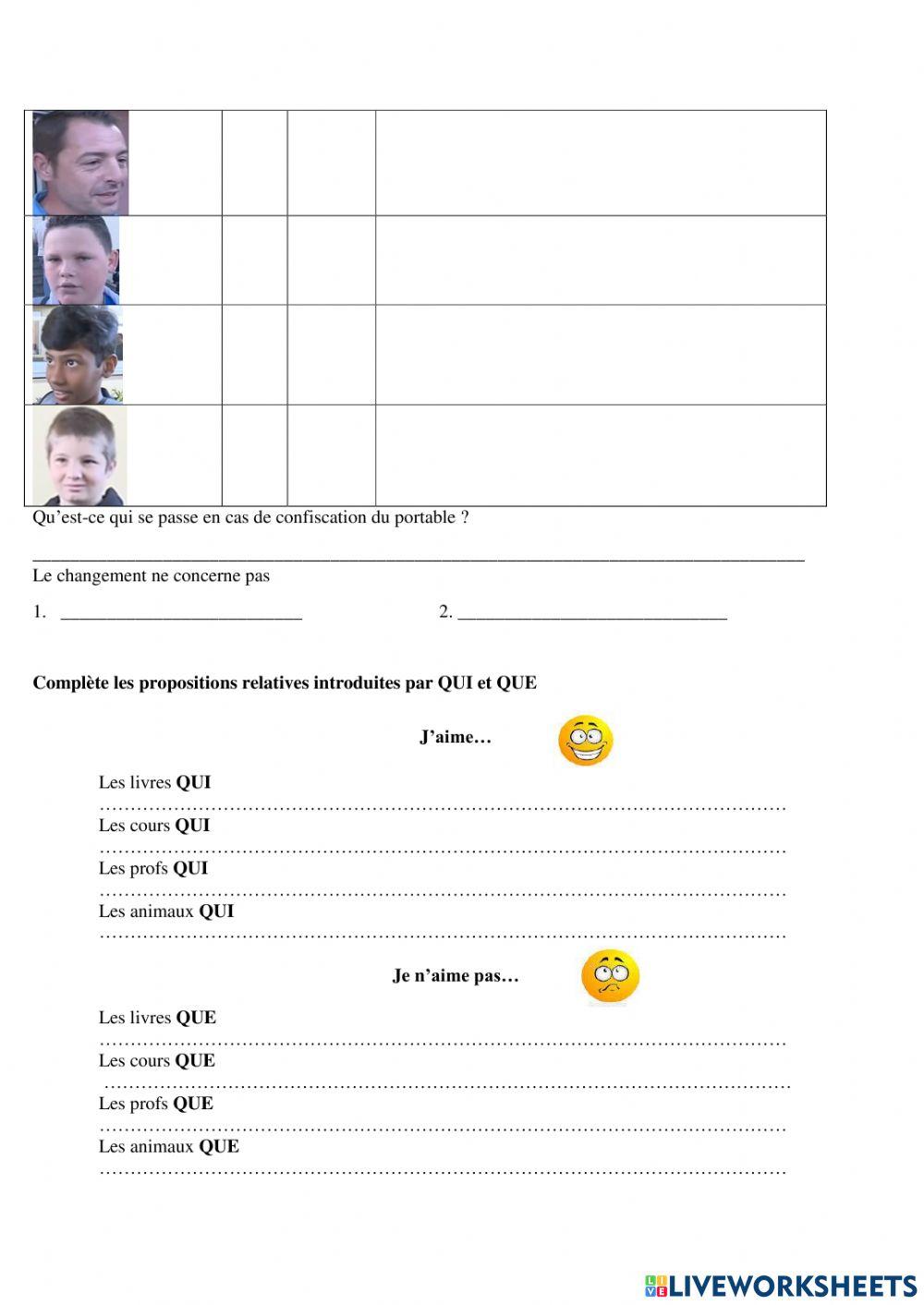 Module 4 leçon 1.2 devoir
