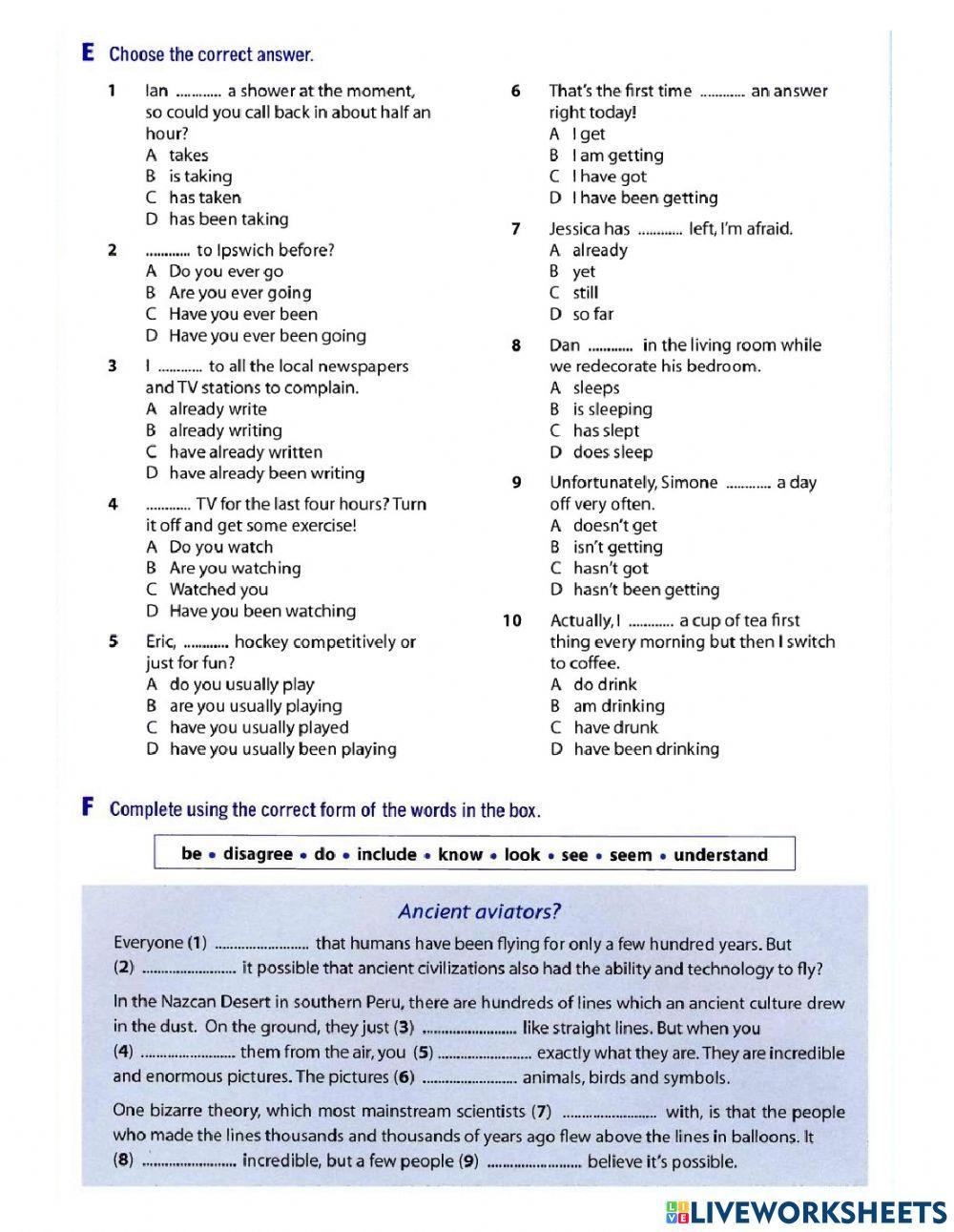 Destination B2 - Unit 1
