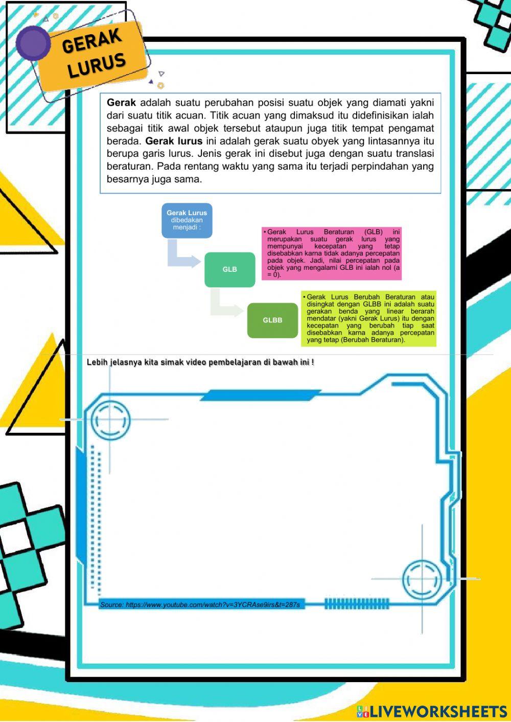 Gerak Lurus Berubah Beratran