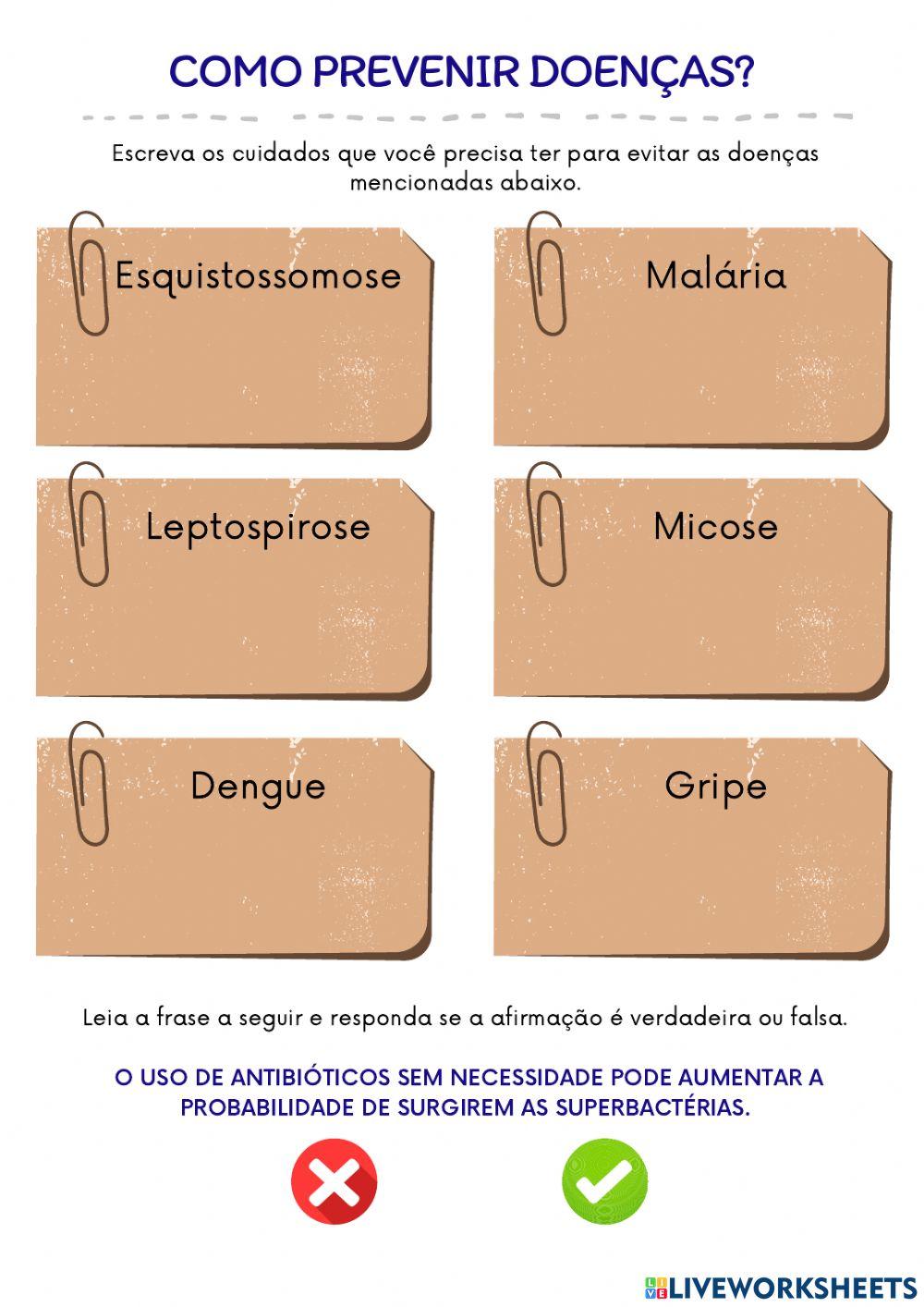 Revisão de ciências Revisão de ciências