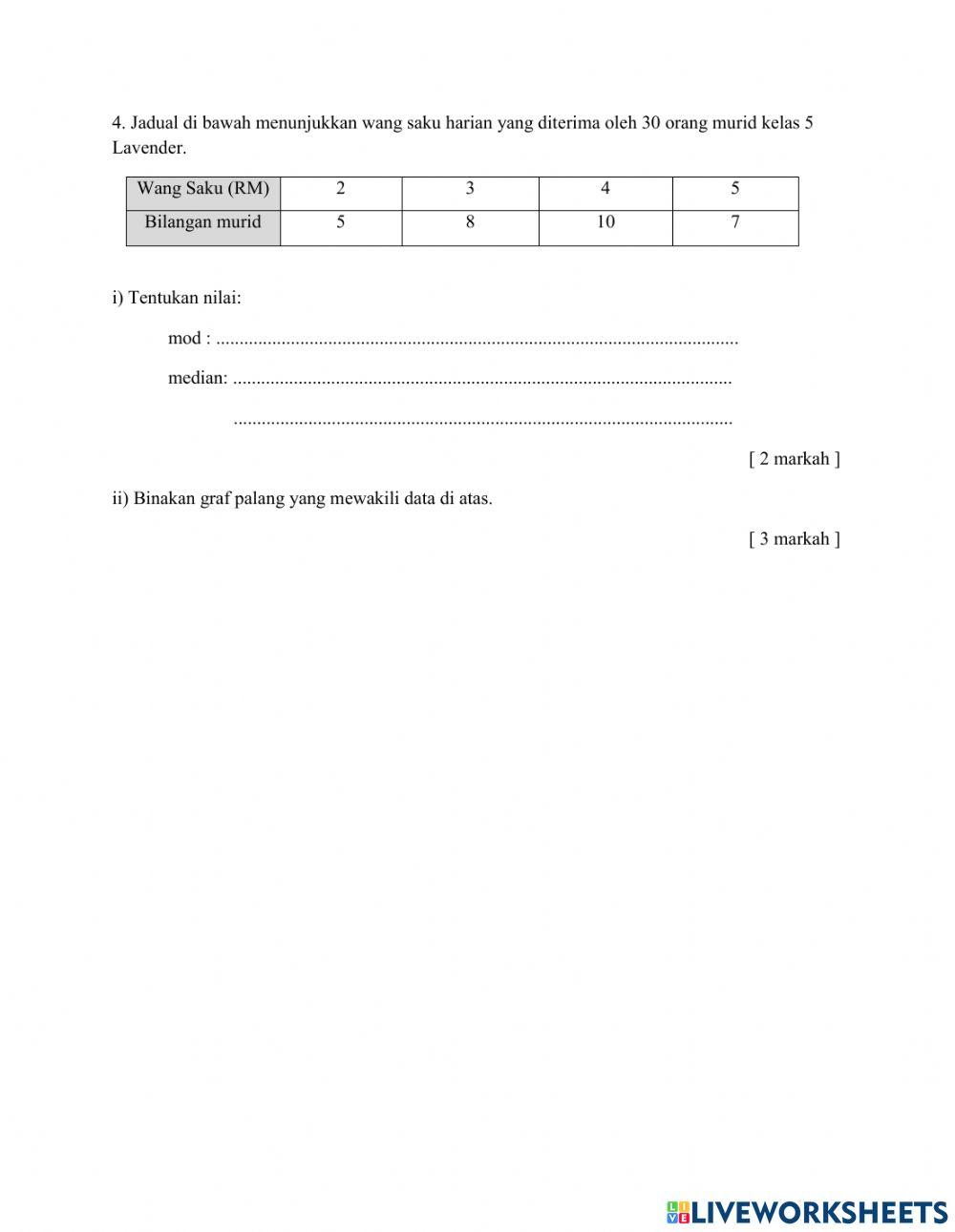 Pengurusan Data Tahun 6