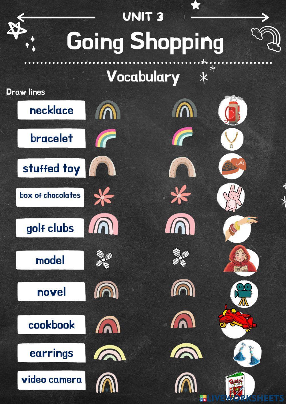 Unit 3 - Going Shopping