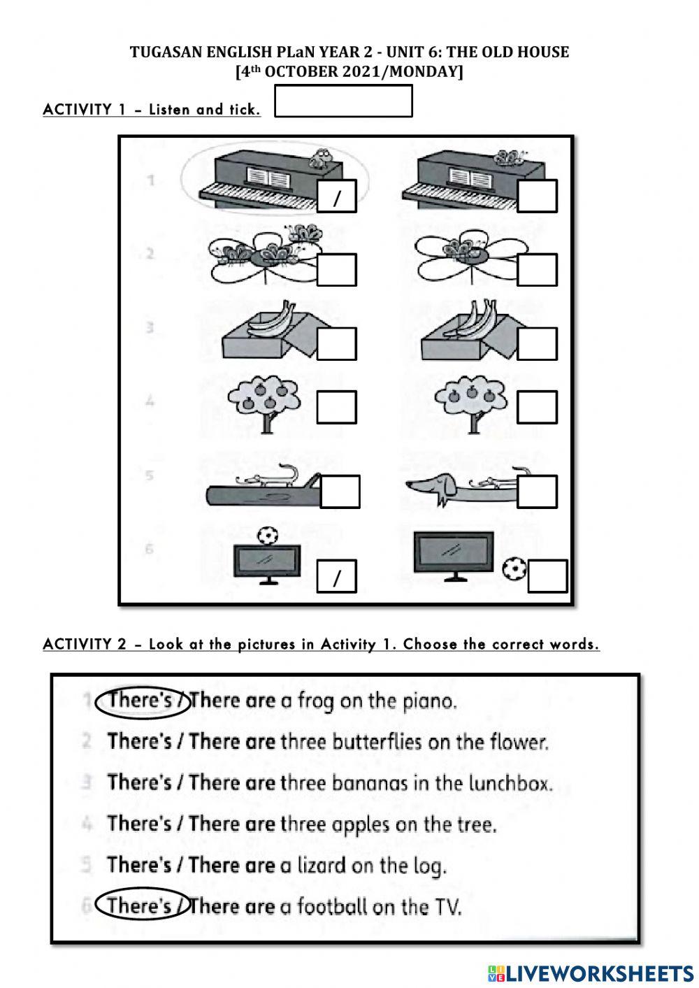 PLaN Superminds Unit 6: The Old House (Listening Wk2)