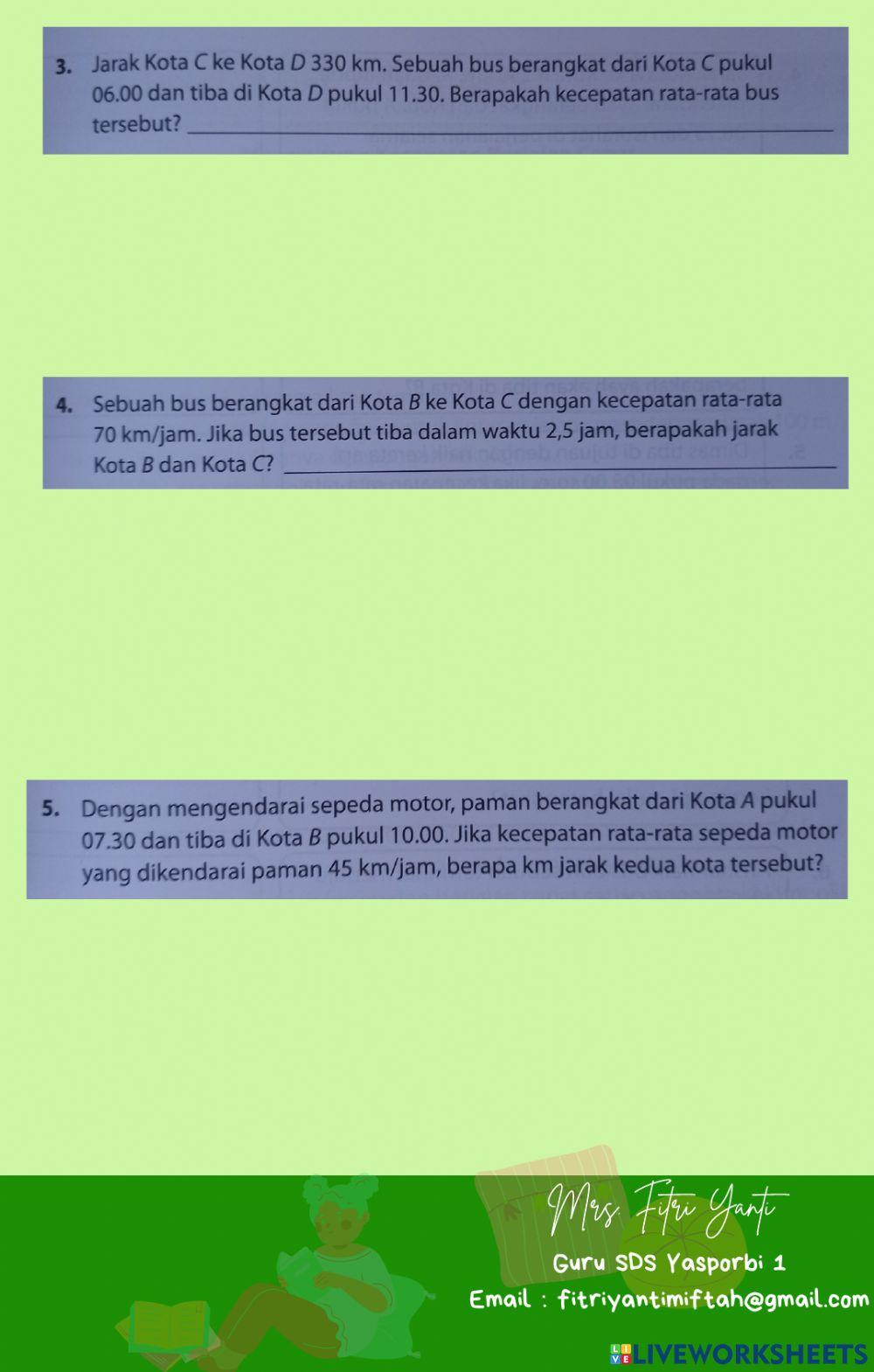 Kecepatan Kecepatan