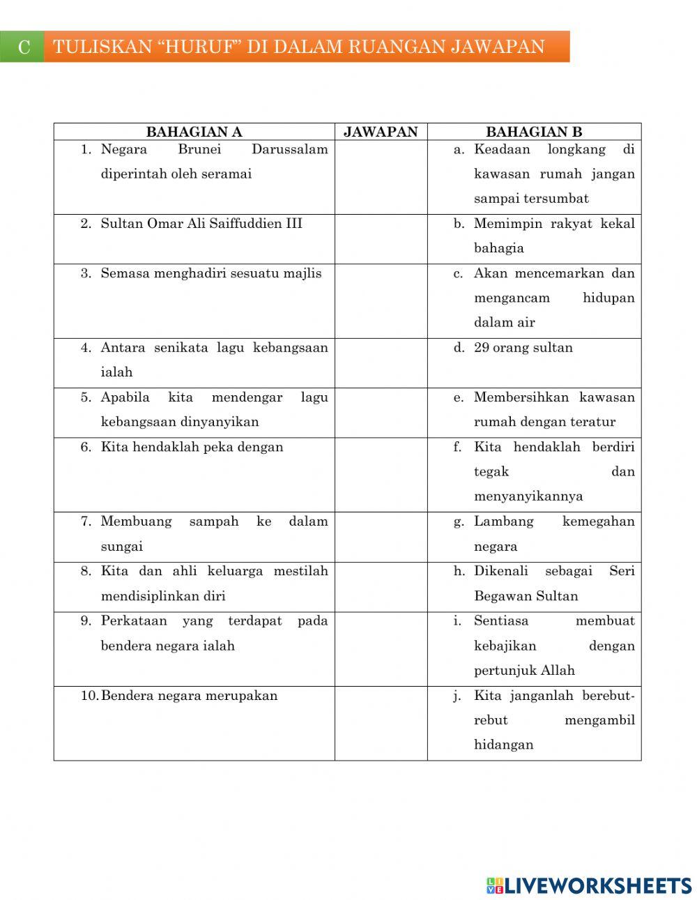 HARGAI KEBERSIHAN ALAM SEKITAR