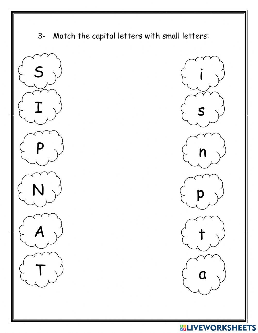 Kg2 worksheet exam